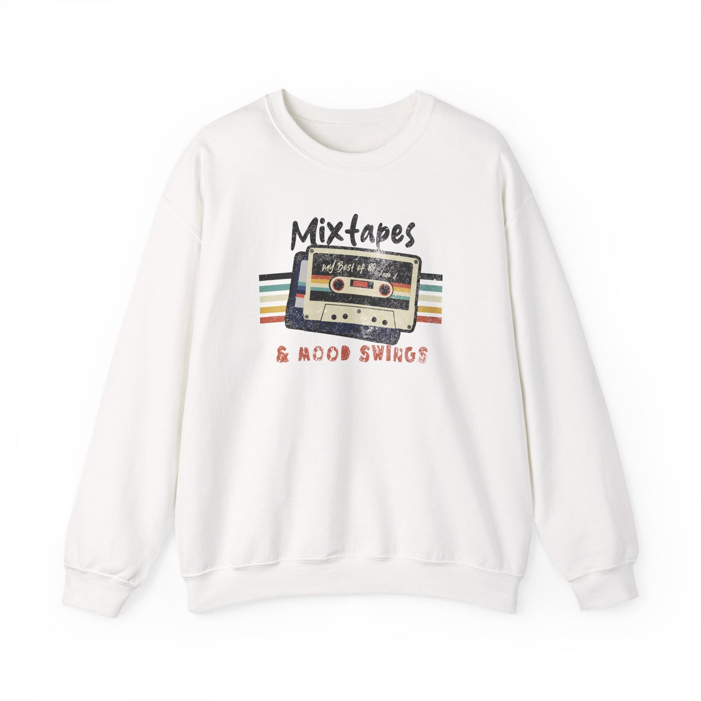 Retro Mixtape and Mood Swings - Unisex Sweatshirt
