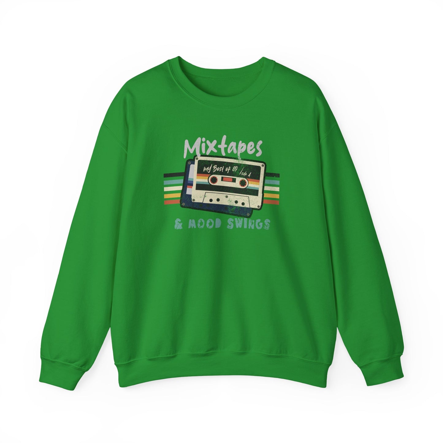Retro Mixtape and Mood Swings - Unisex Sweatshirt