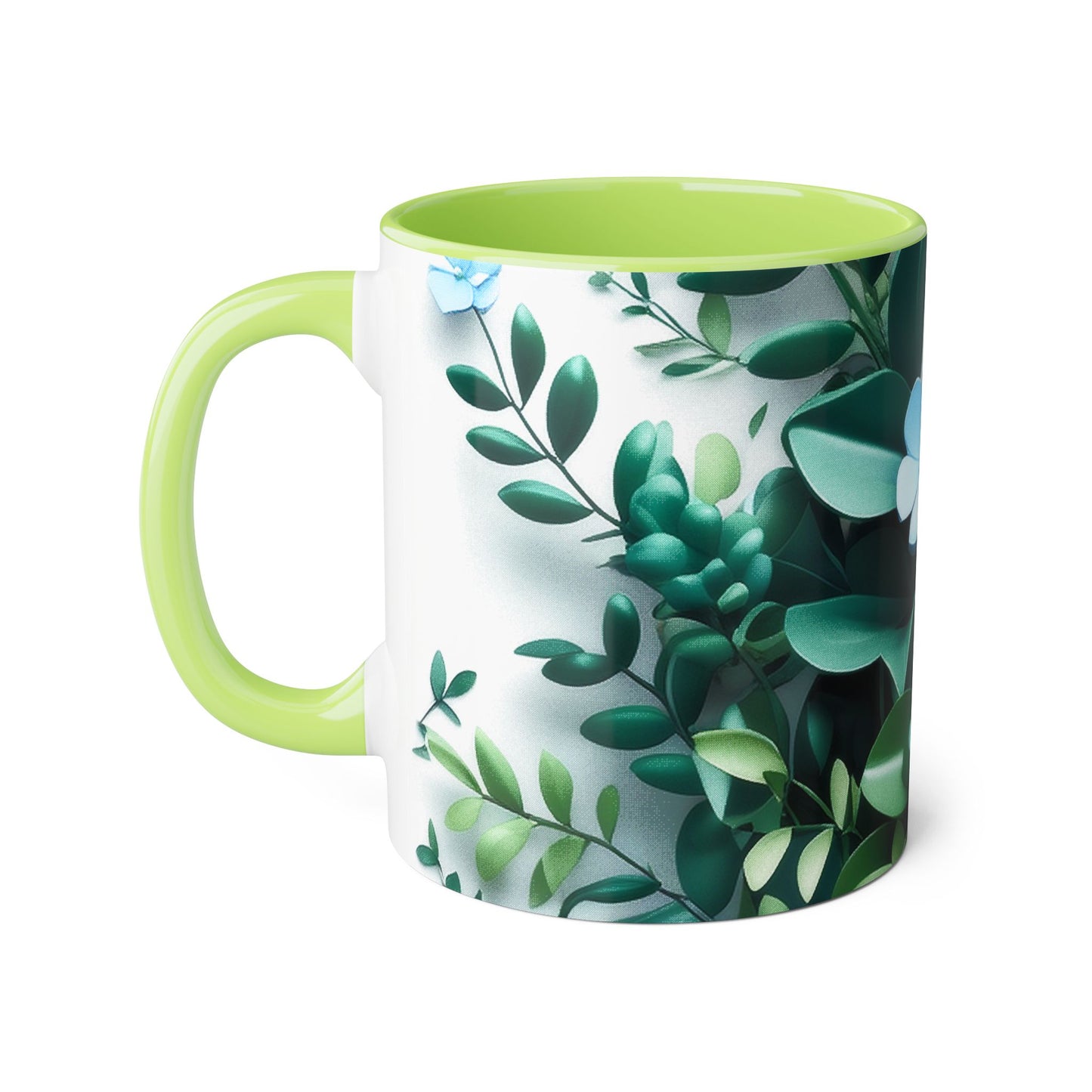 Geometric Floral Coffee Mug