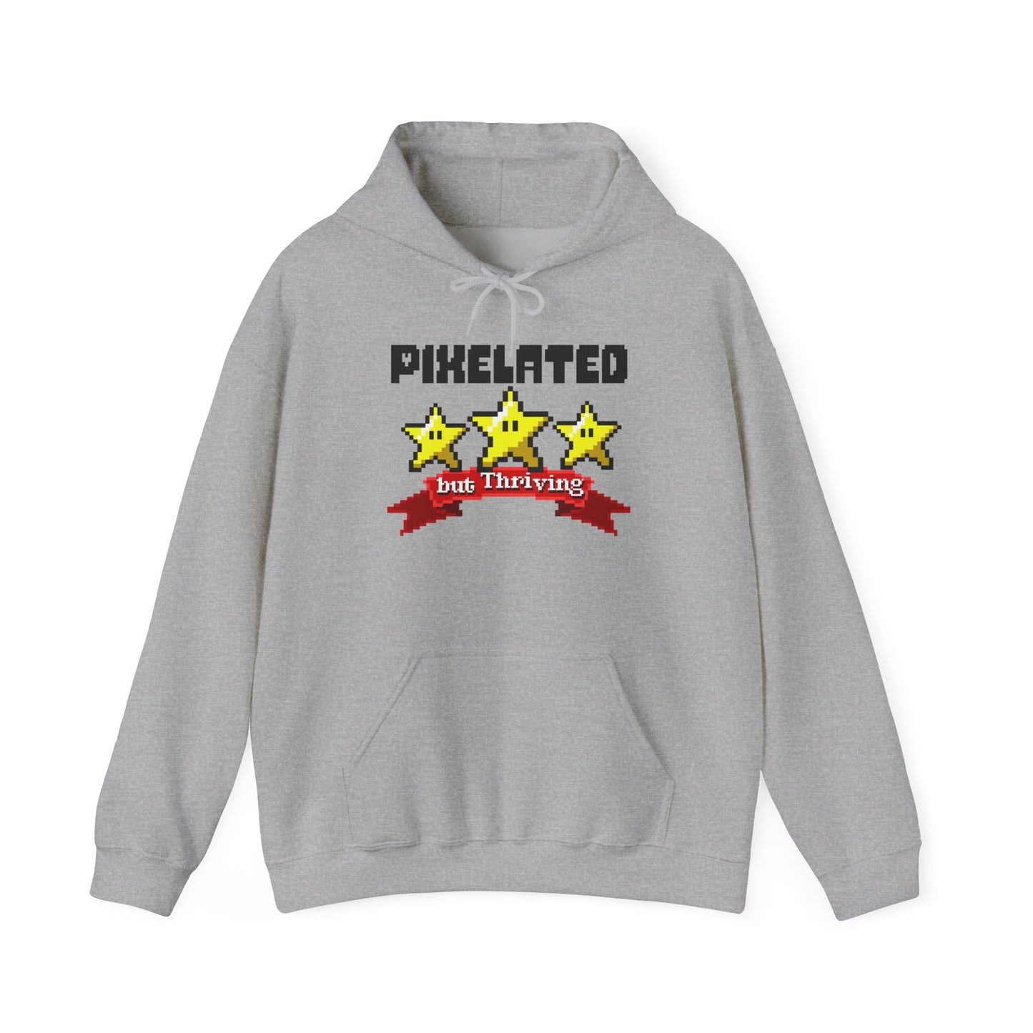 Pixelated, but Thriving - Unisex Hoodie