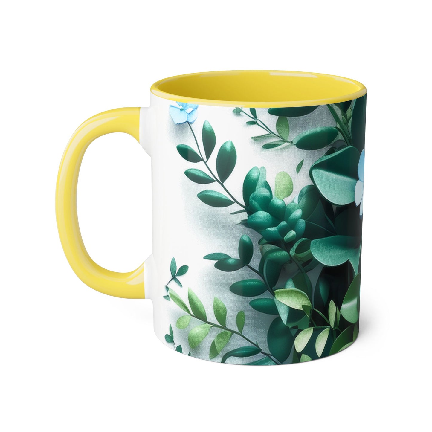 Geometric Floral Coffee Mug