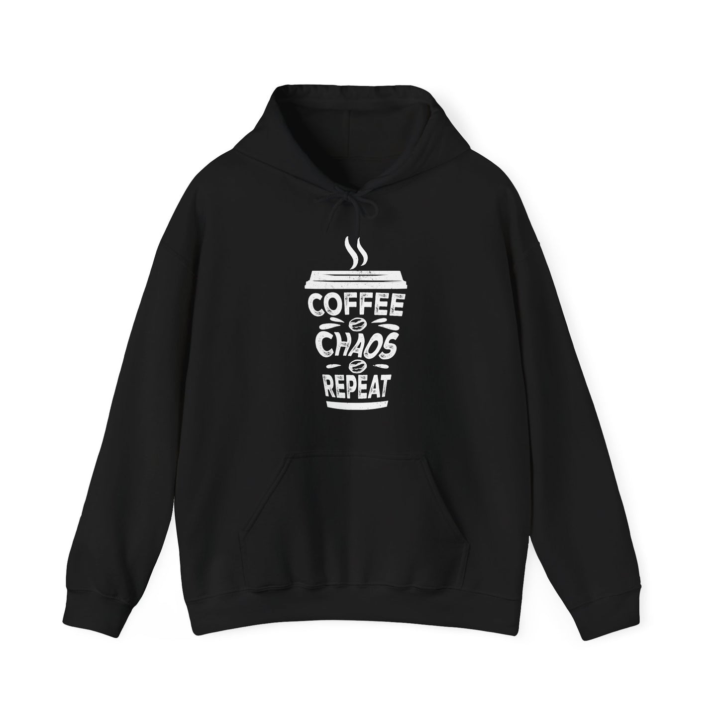 Coffee Chaos Repeat - Unisex Hoodie