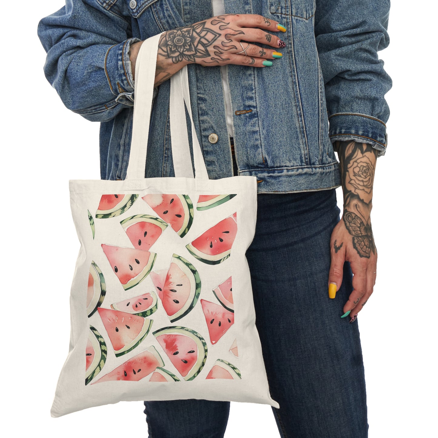 Watermelon Pattern - Tote Bag