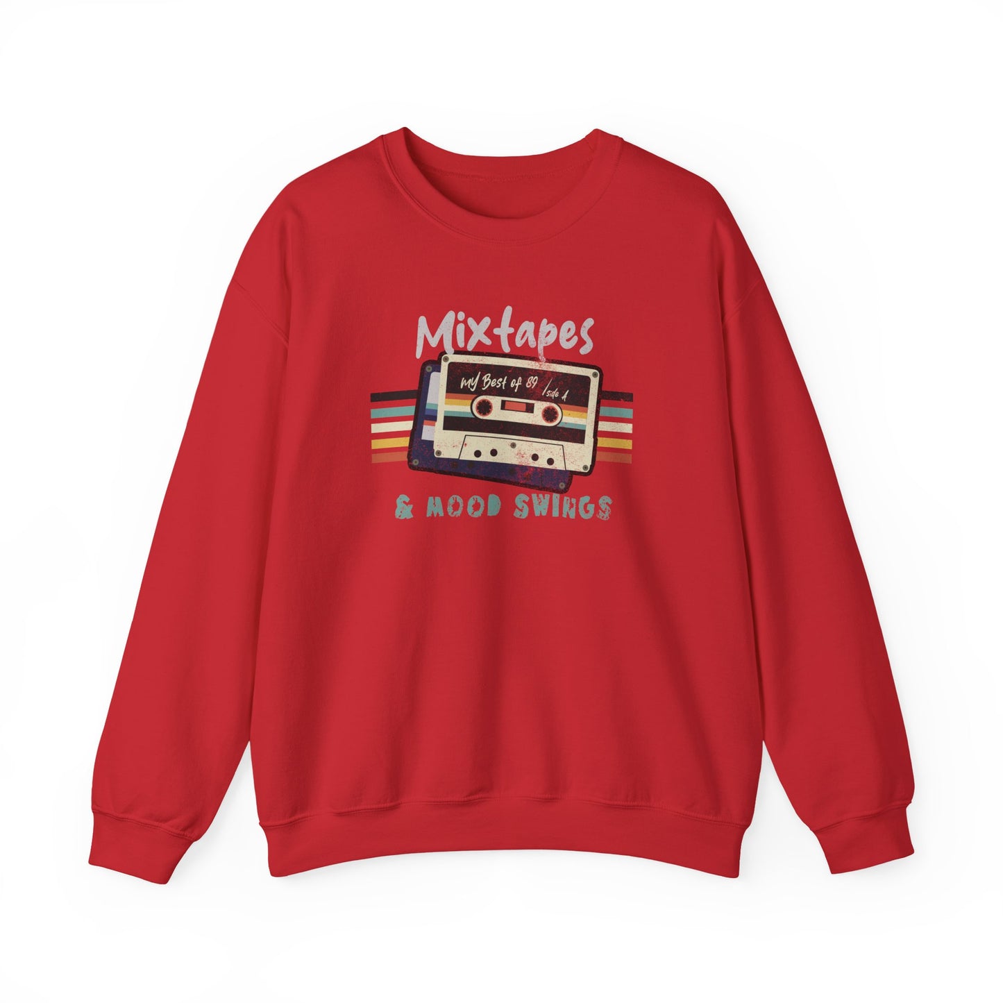 Retro Mixtape and Mood Swings - Unisex Sweatshirt