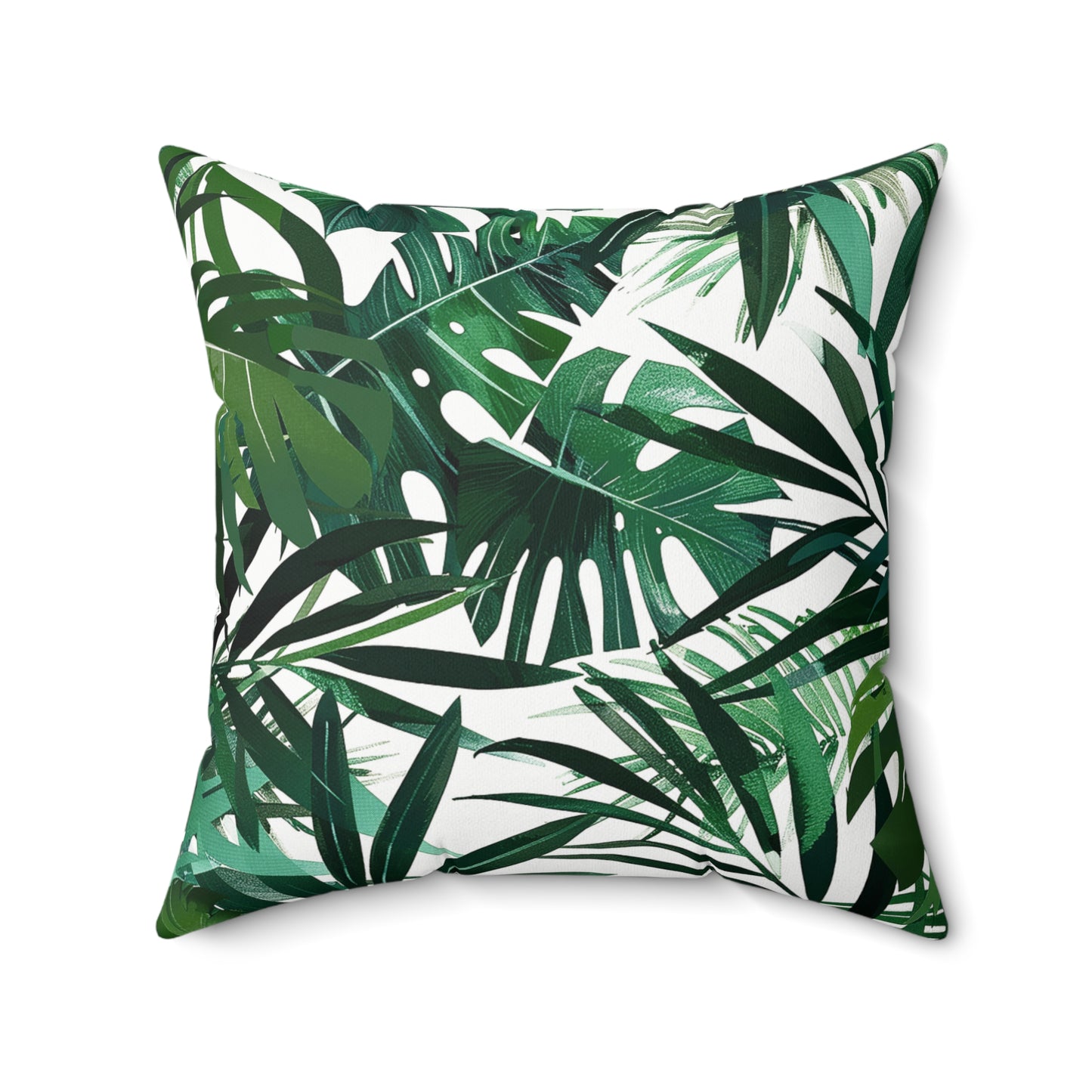 Tropical Leaf - Square Decorative Pillow