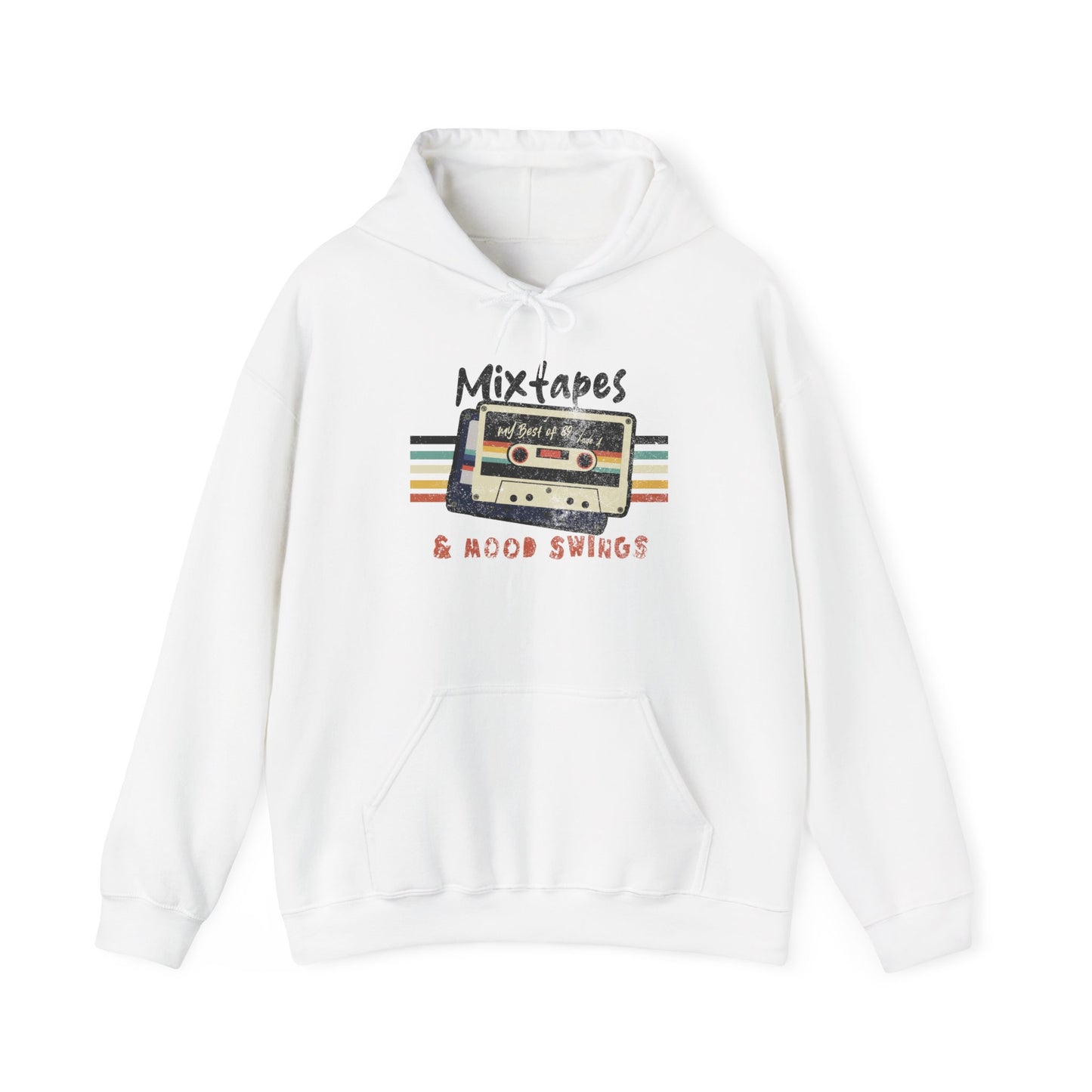 Retro Mixtape and Mood Swings - Unisex Hoodie