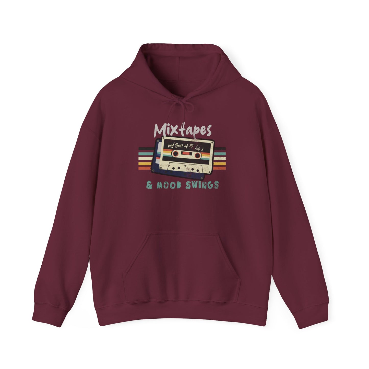 Retro Mixtape and Mood Swings - Unisex Hoodie