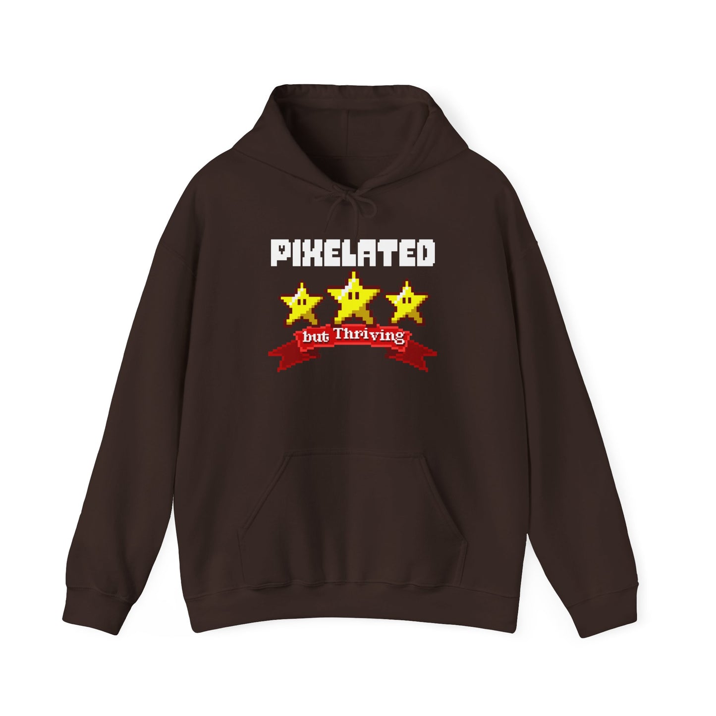 Pixelated, but Thriving - Unisex Hoodie