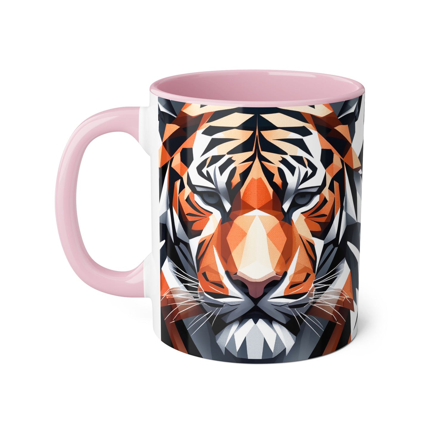 Geometric Tiger Coffee Mug