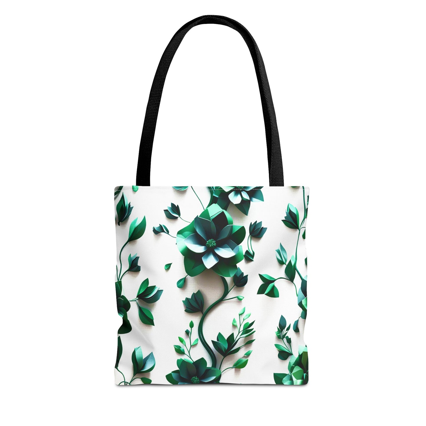 Elegant Floral Pattern Tote Bag - Stylish Eco-Friendly