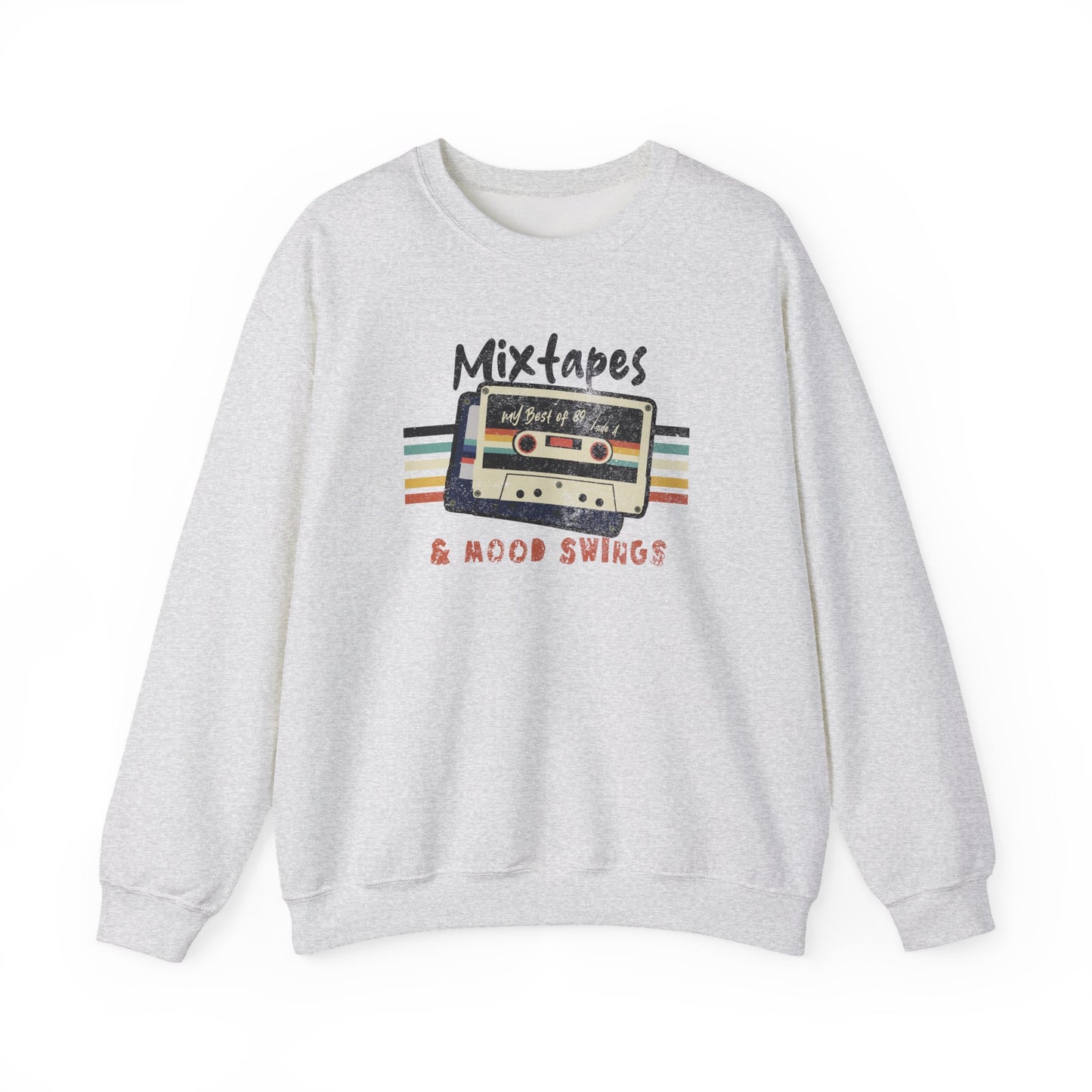 Retro Mixtape and Mood Swings - Unisex Sweatshirt