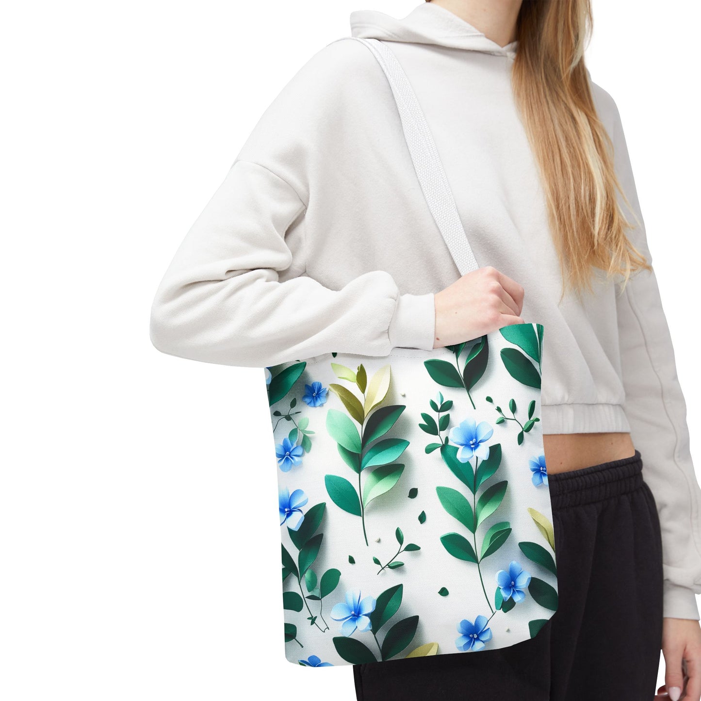 Floral Tote Bag, Eco-Friendly