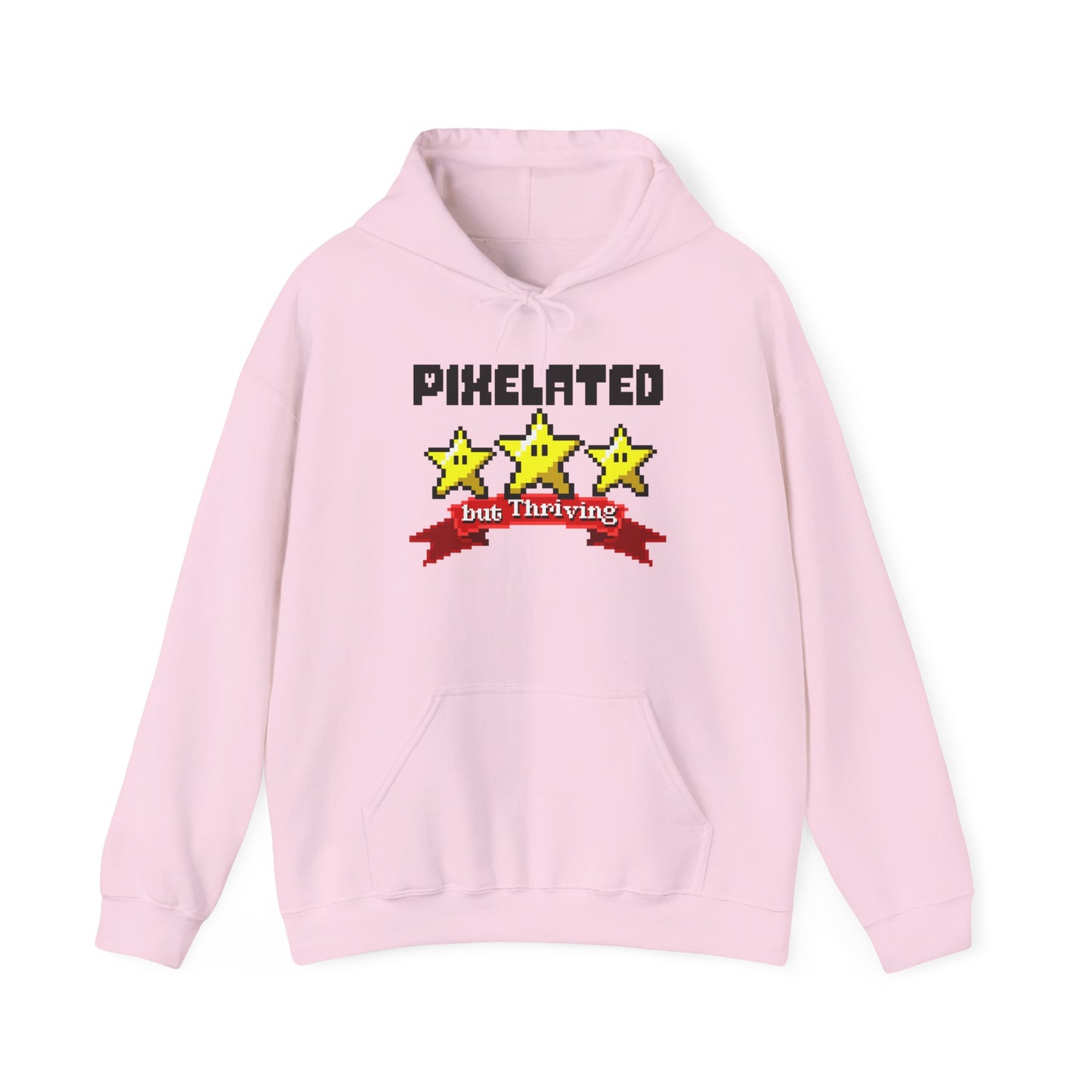 Pixelated, but Thriving - Unisex Hoodie
