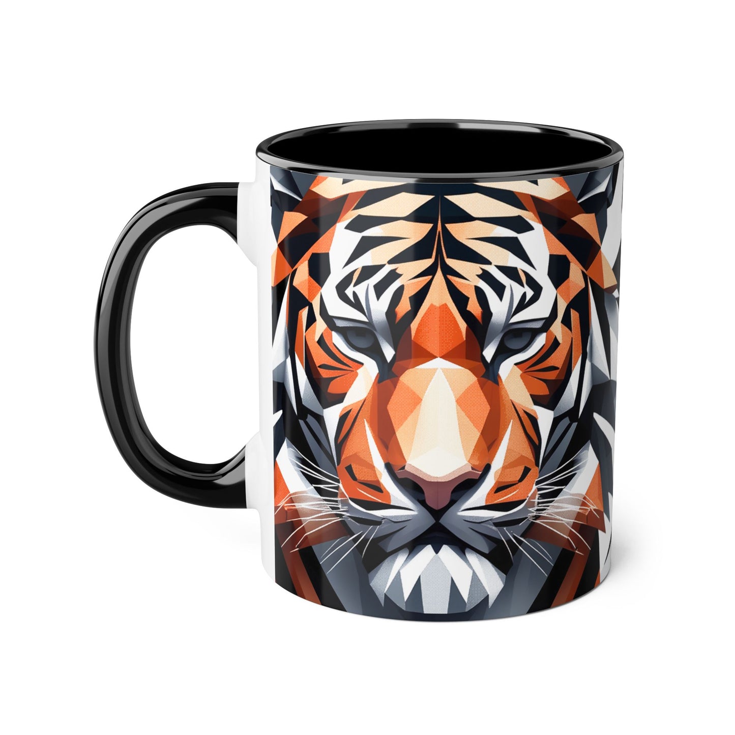 Geometric Tiger Coffee Mug