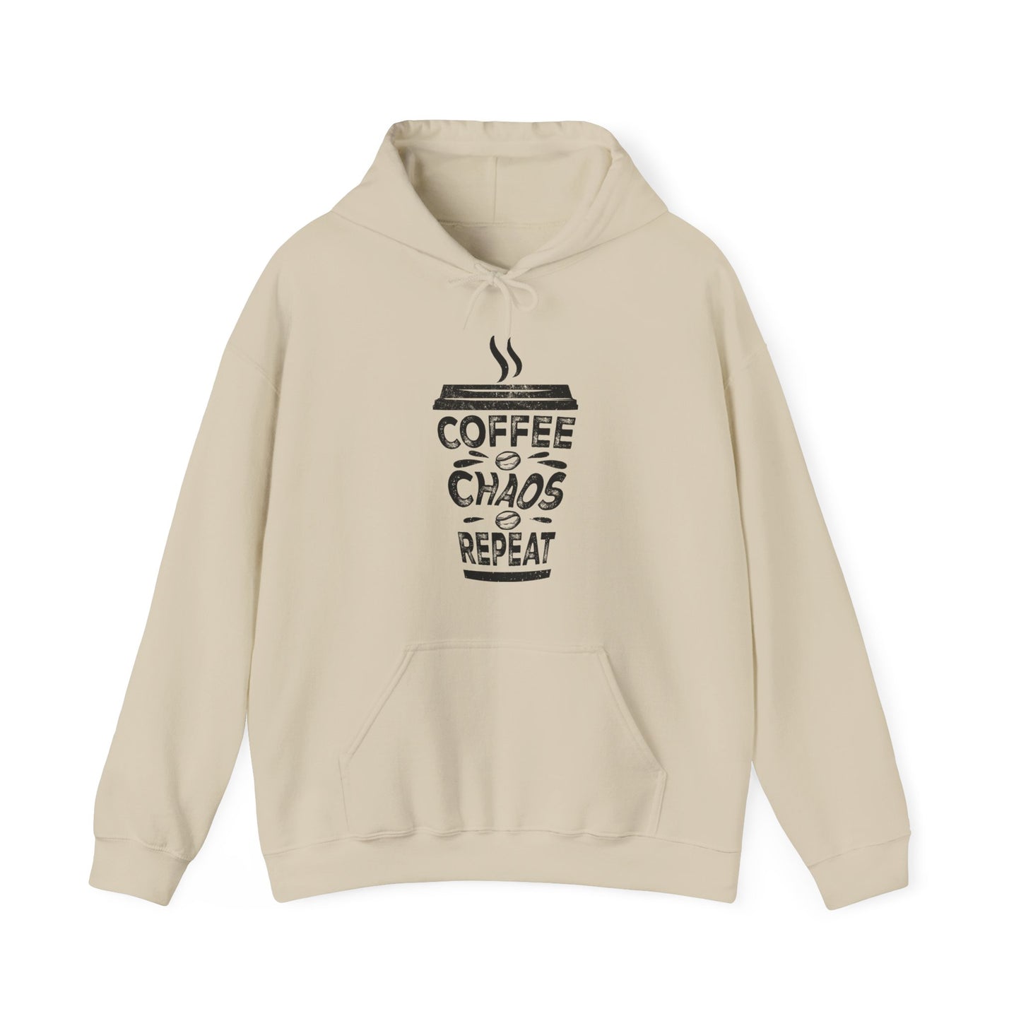 Coffee Chaos Repeat - Unisex Hoodie