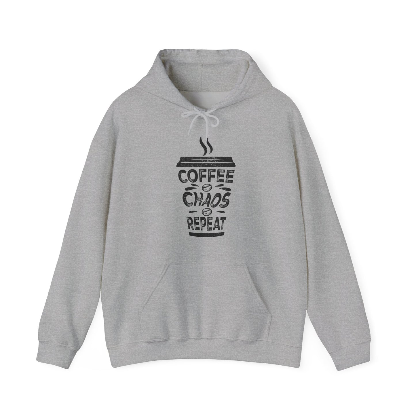 Coffee Chaos Repeat - Unisex Hoodie