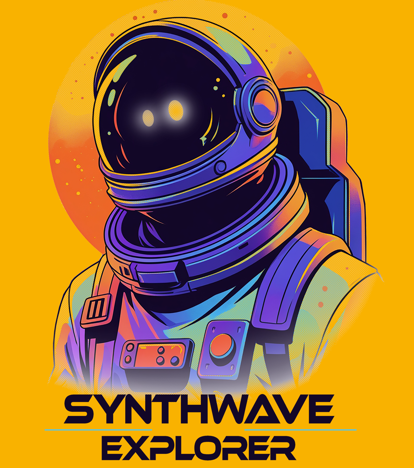 Synthwave Explorer - Unisex Tee