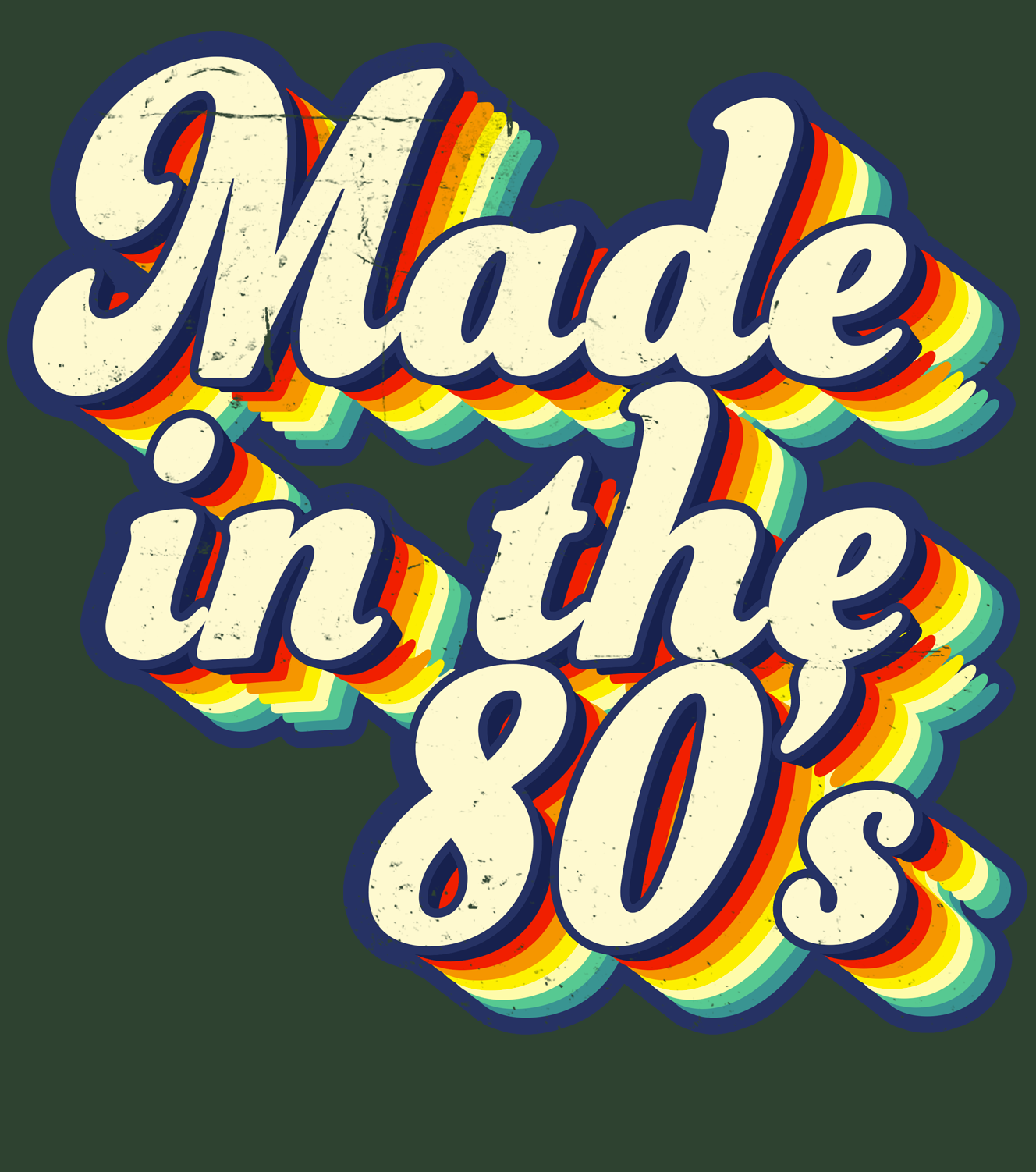 Made in the 80’s – Unisex Hoodie