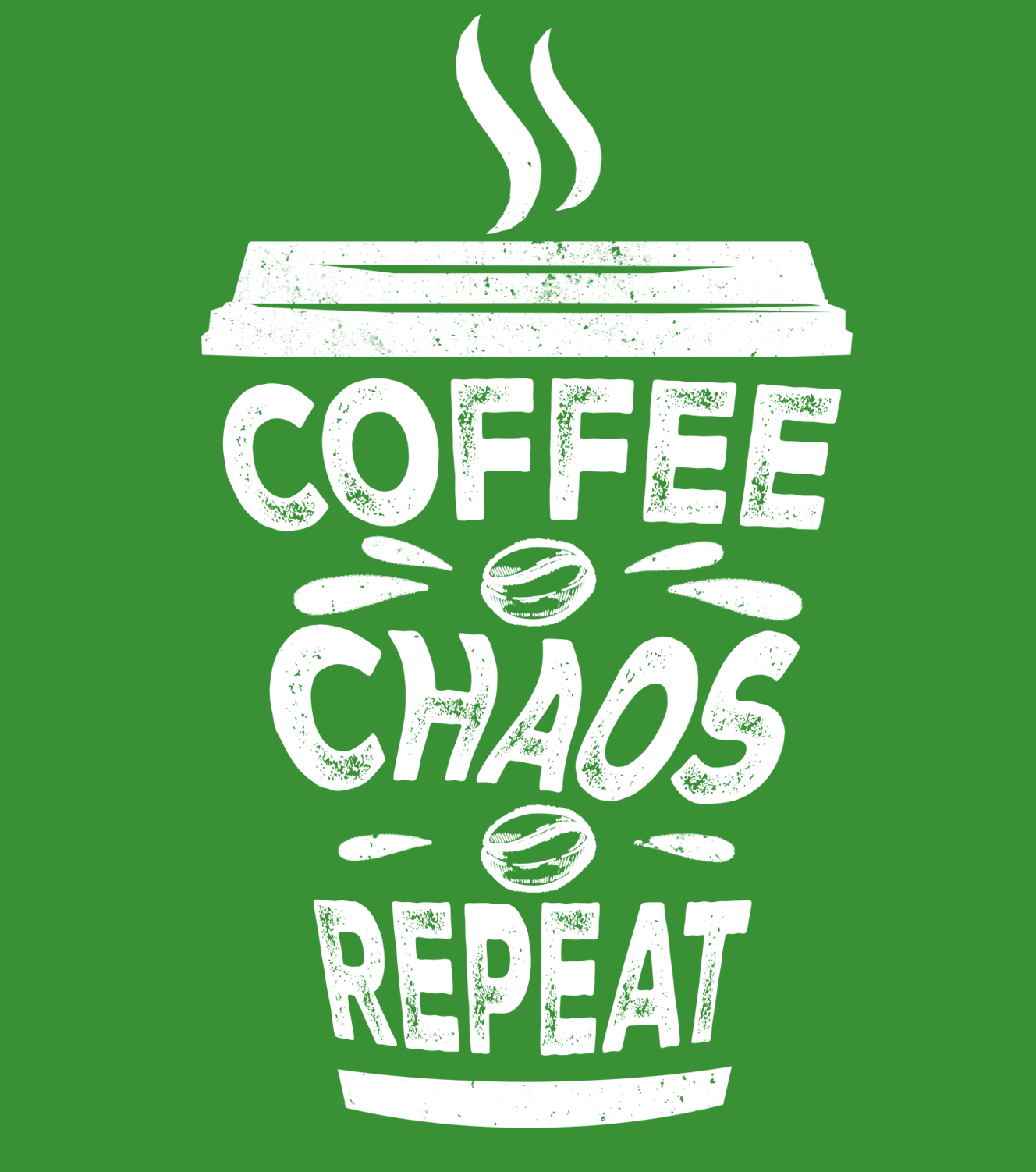 Coffee Chaos Repeat - Unisex Hoodie