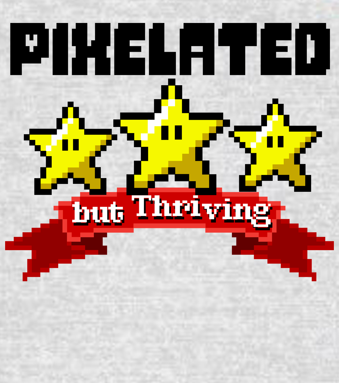 Pixelated, but Thriving - Unisex Hoodie