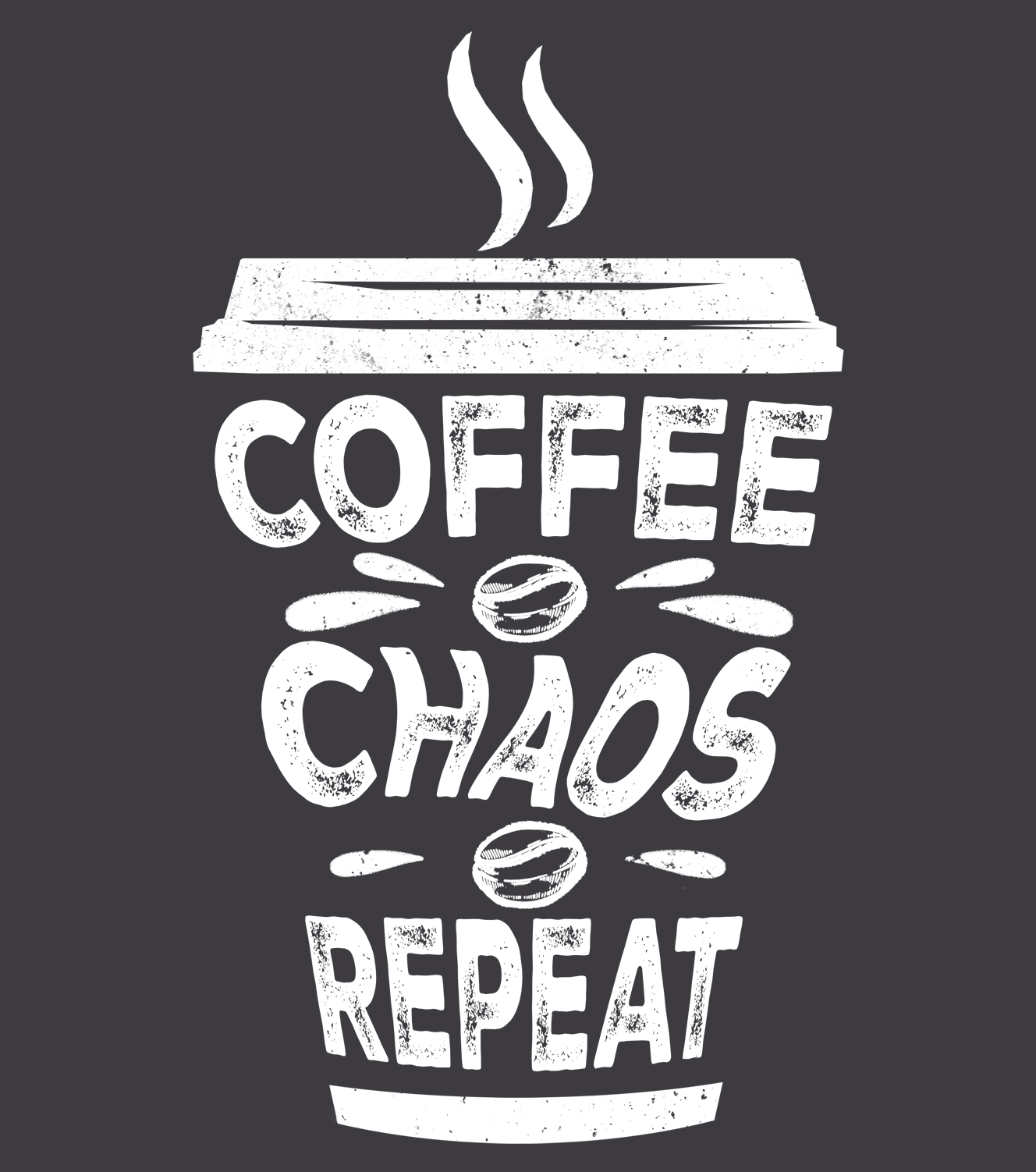 Coffee Chaos Repeat - Unisex Sweatshirt