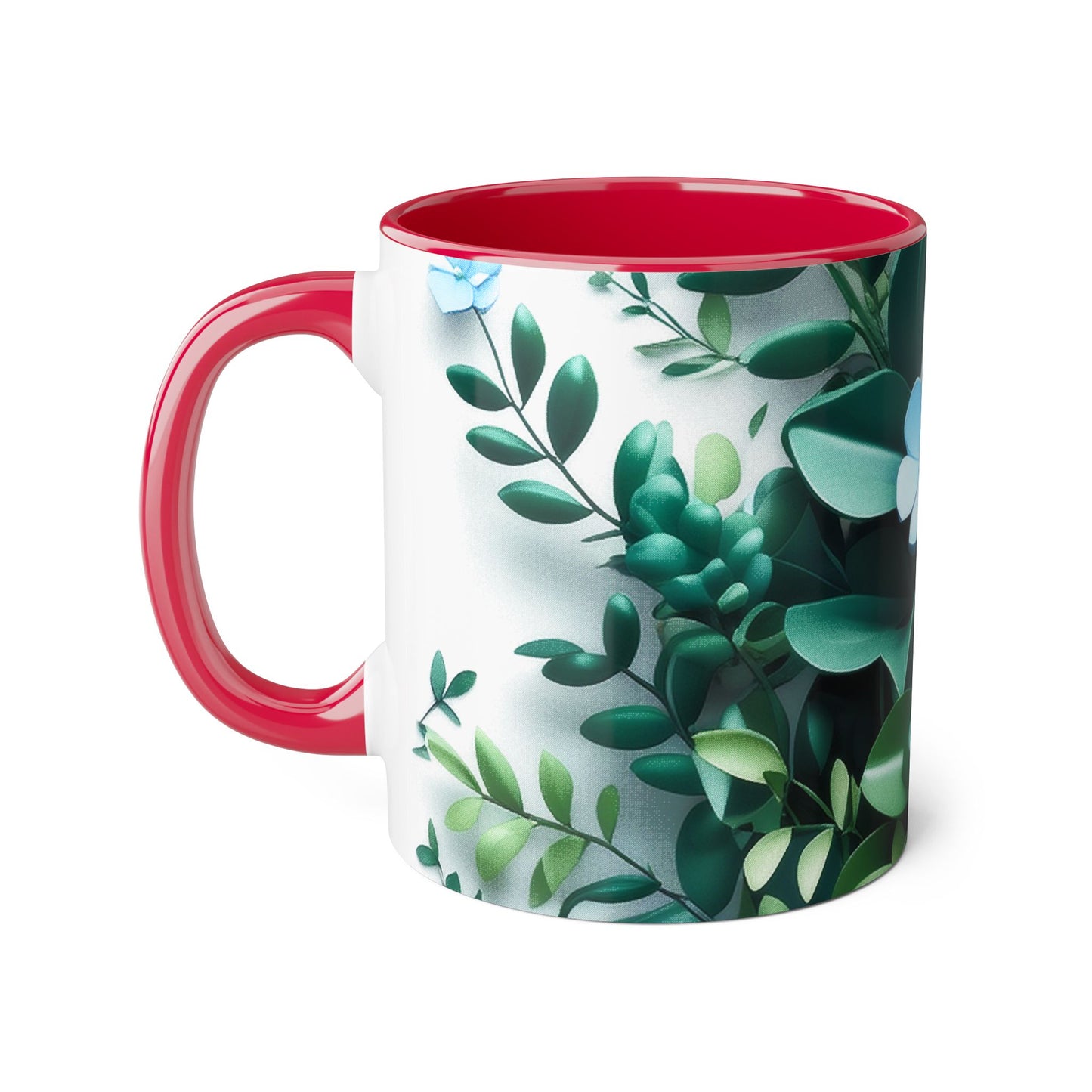 Geometric Floral Coffee Mug