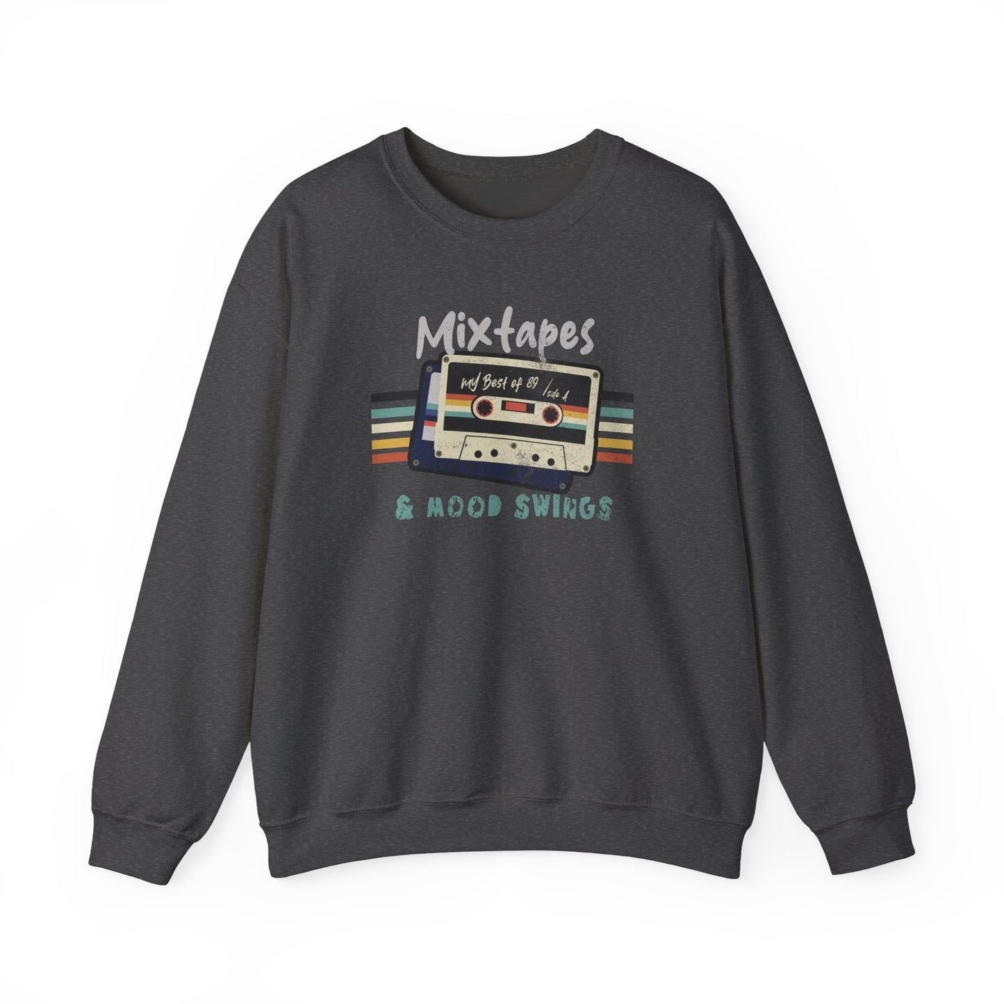Retro Mixtape and Mood Swings - Unisex Sweatshirt