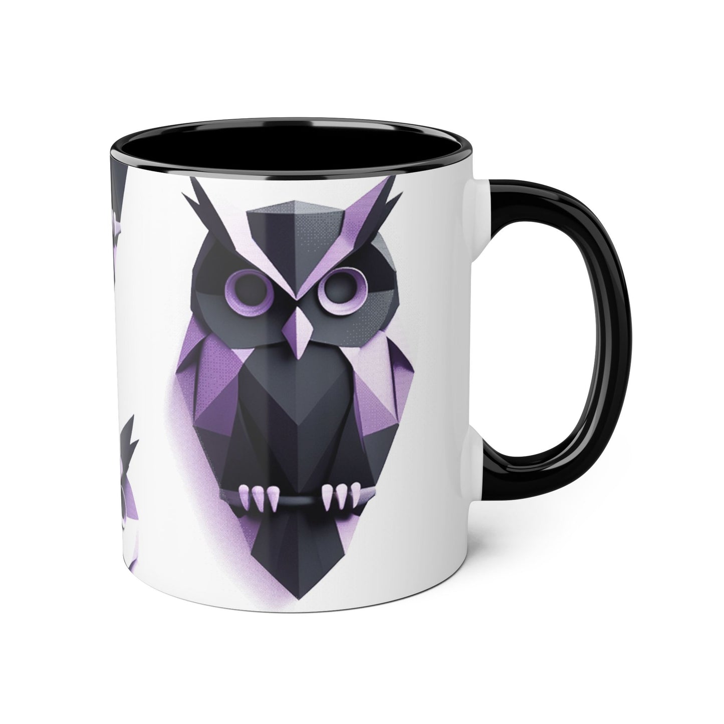 Geometric Owl Coffee Mug