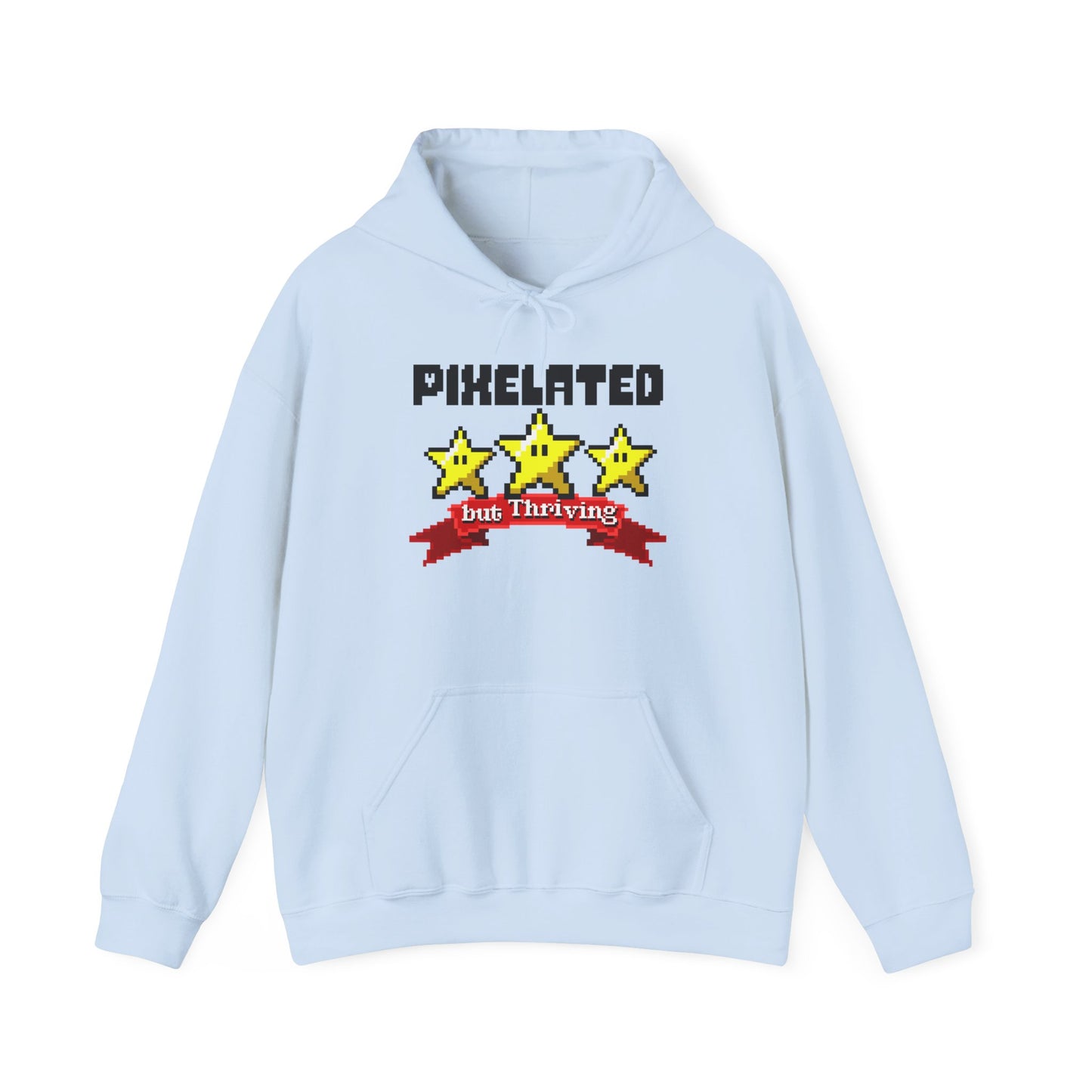 Pixelated, but Thriving - Unisex Hoodie