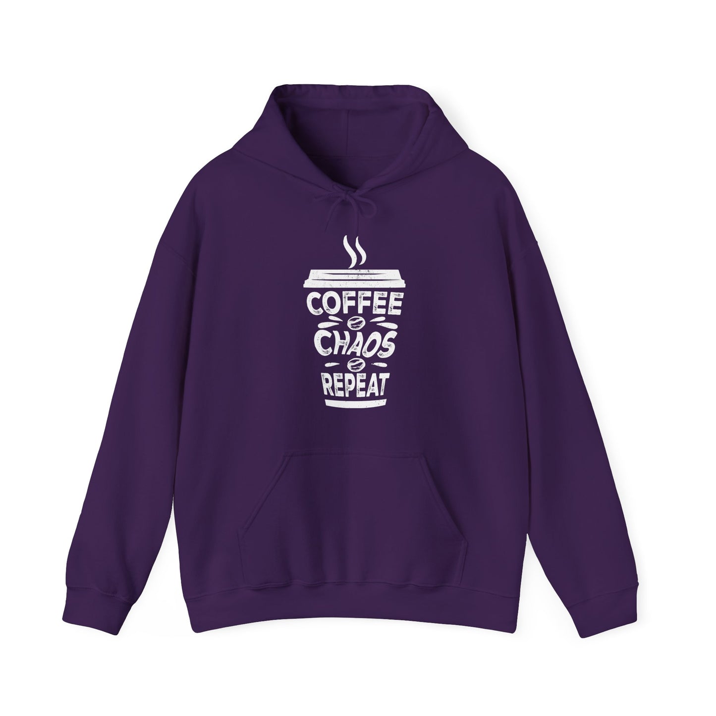 Coffee Chaos Repeat - Unisex Hoodie