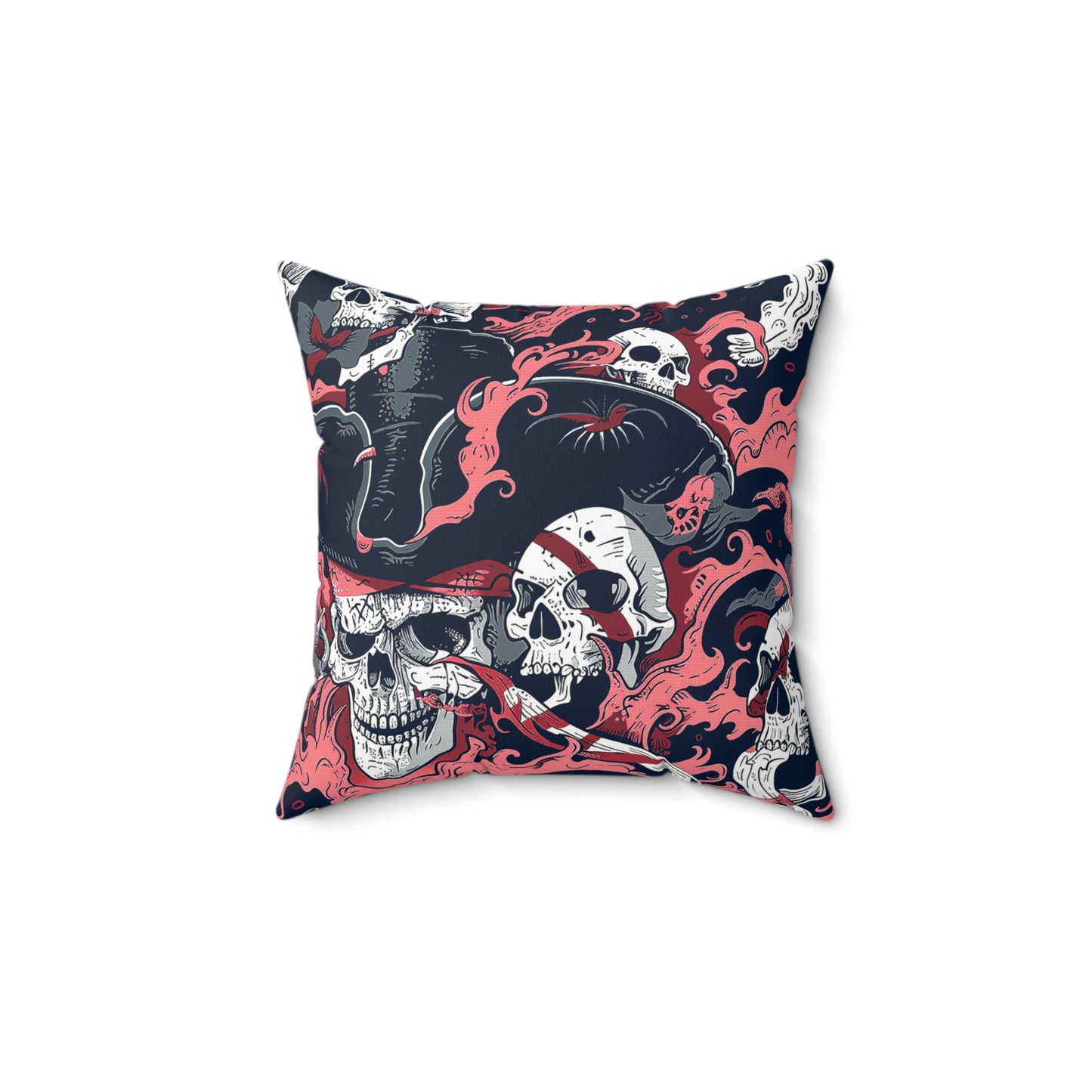 Pirate Skulls - Square Pillow