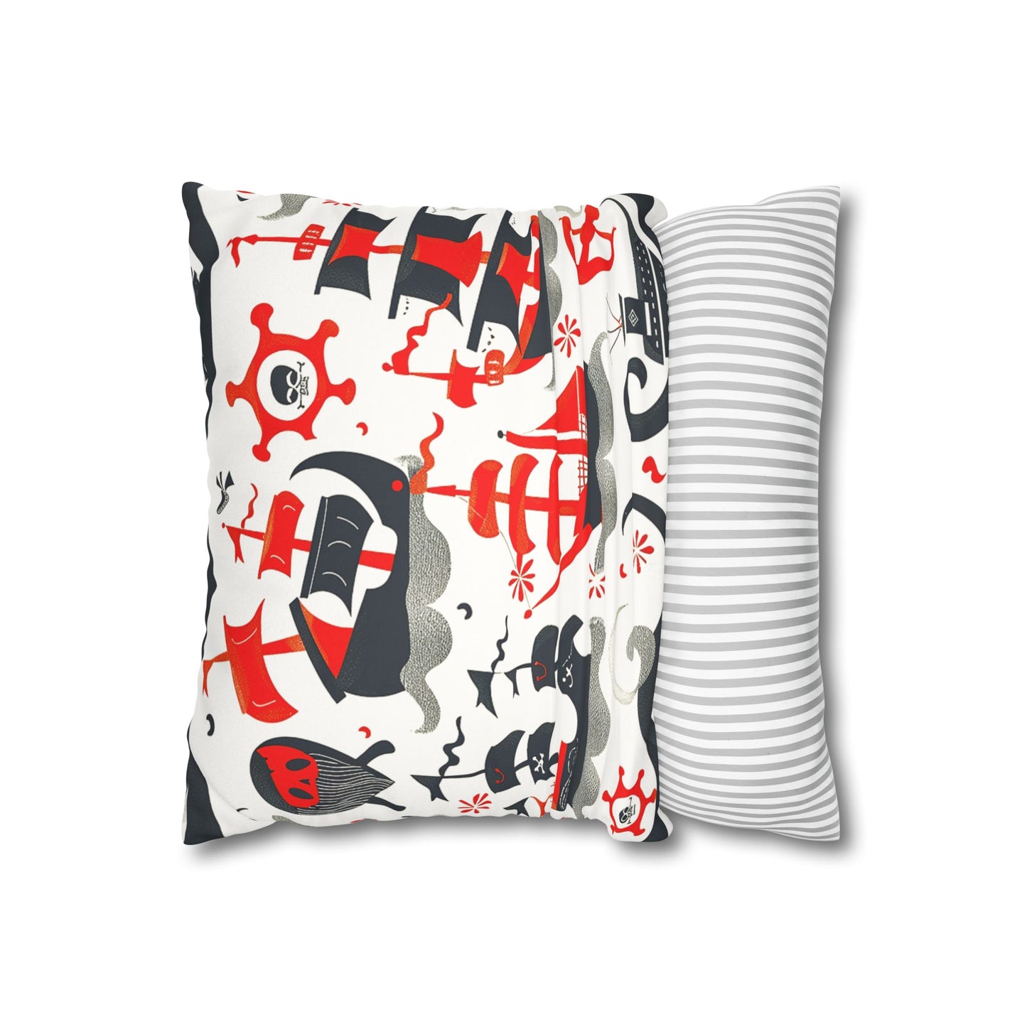 Pirates - Faux Suede Pillowcase