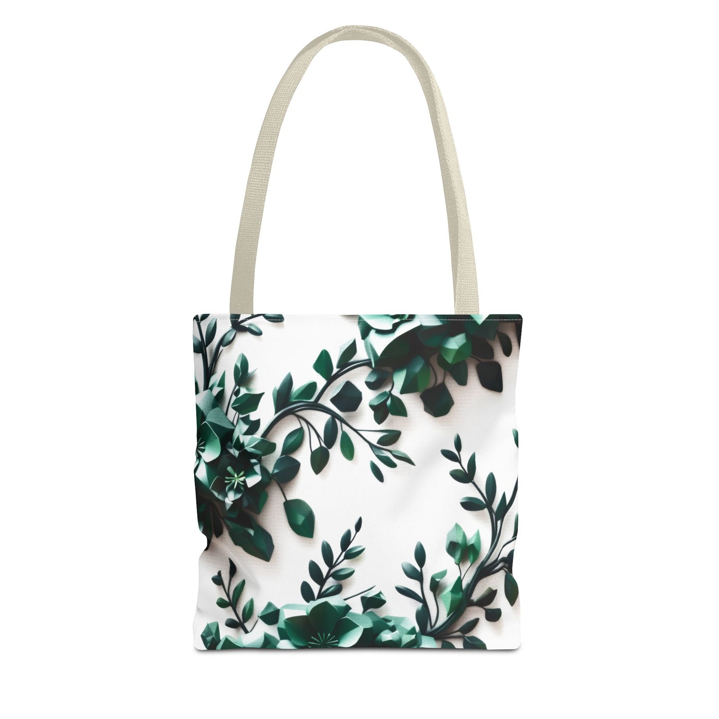 Elegant Leaf Tote Bag, Eco-Friendly
