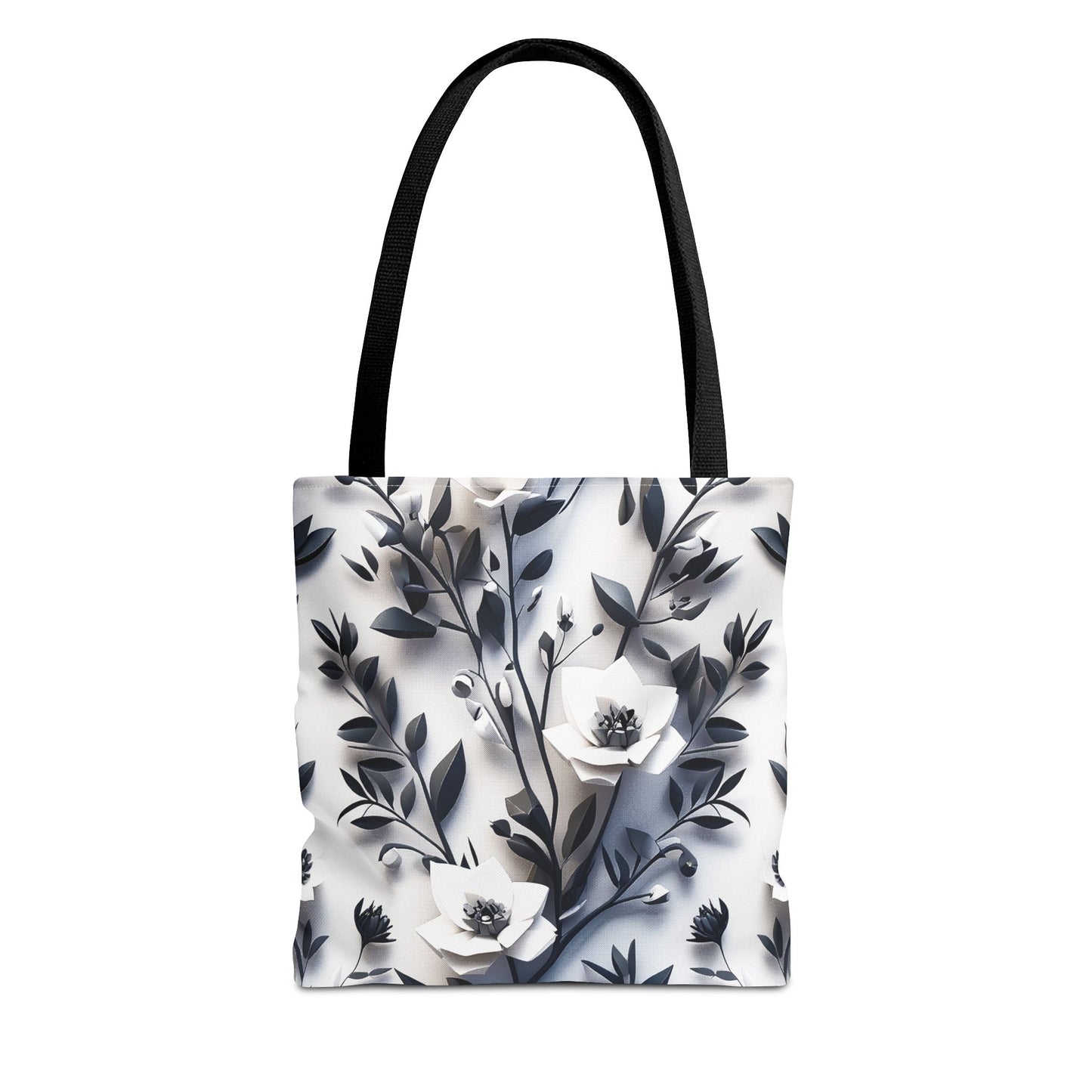 Elegant Floral Tote Bag, Eco-Friendly