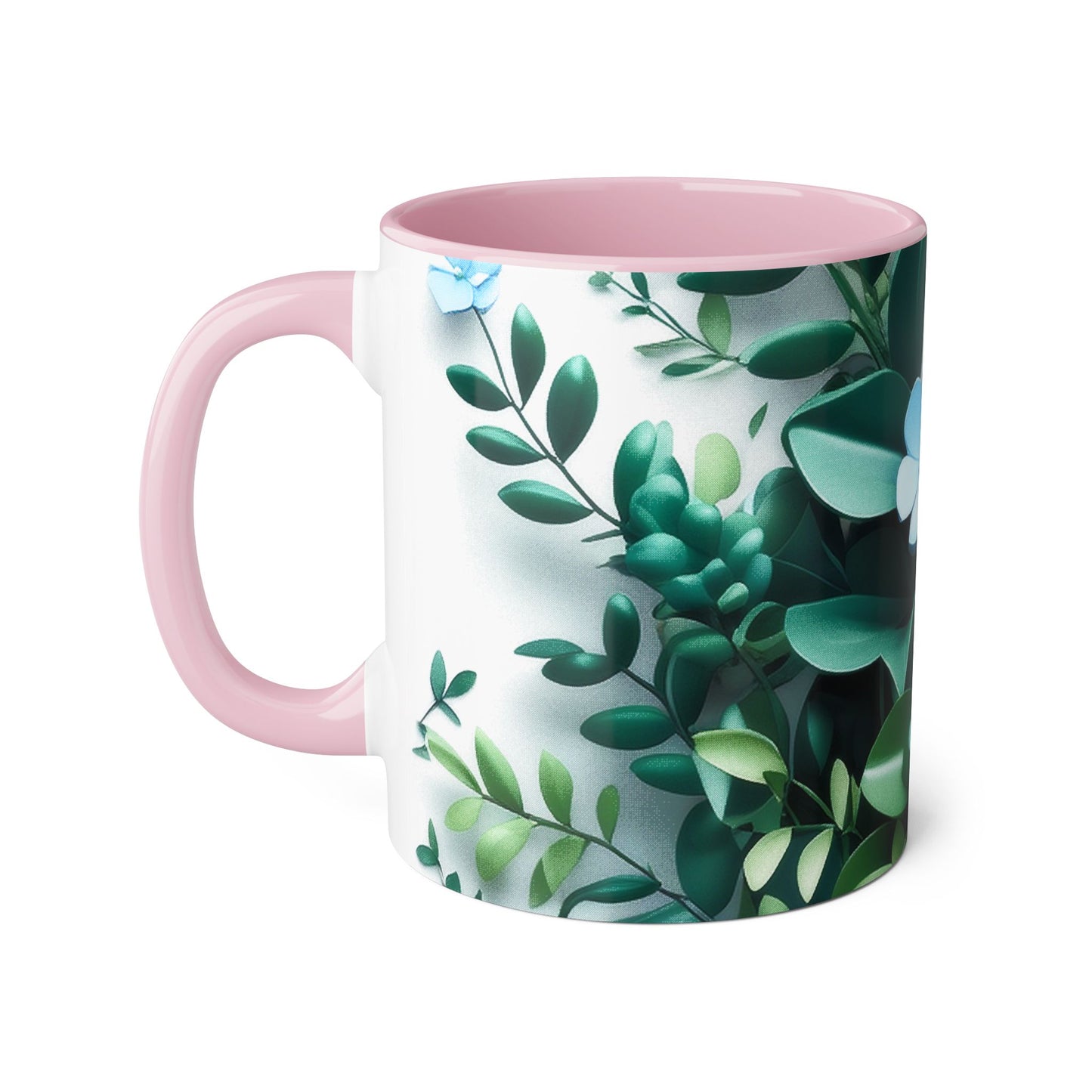 Geometric Floral Coffee Mug
