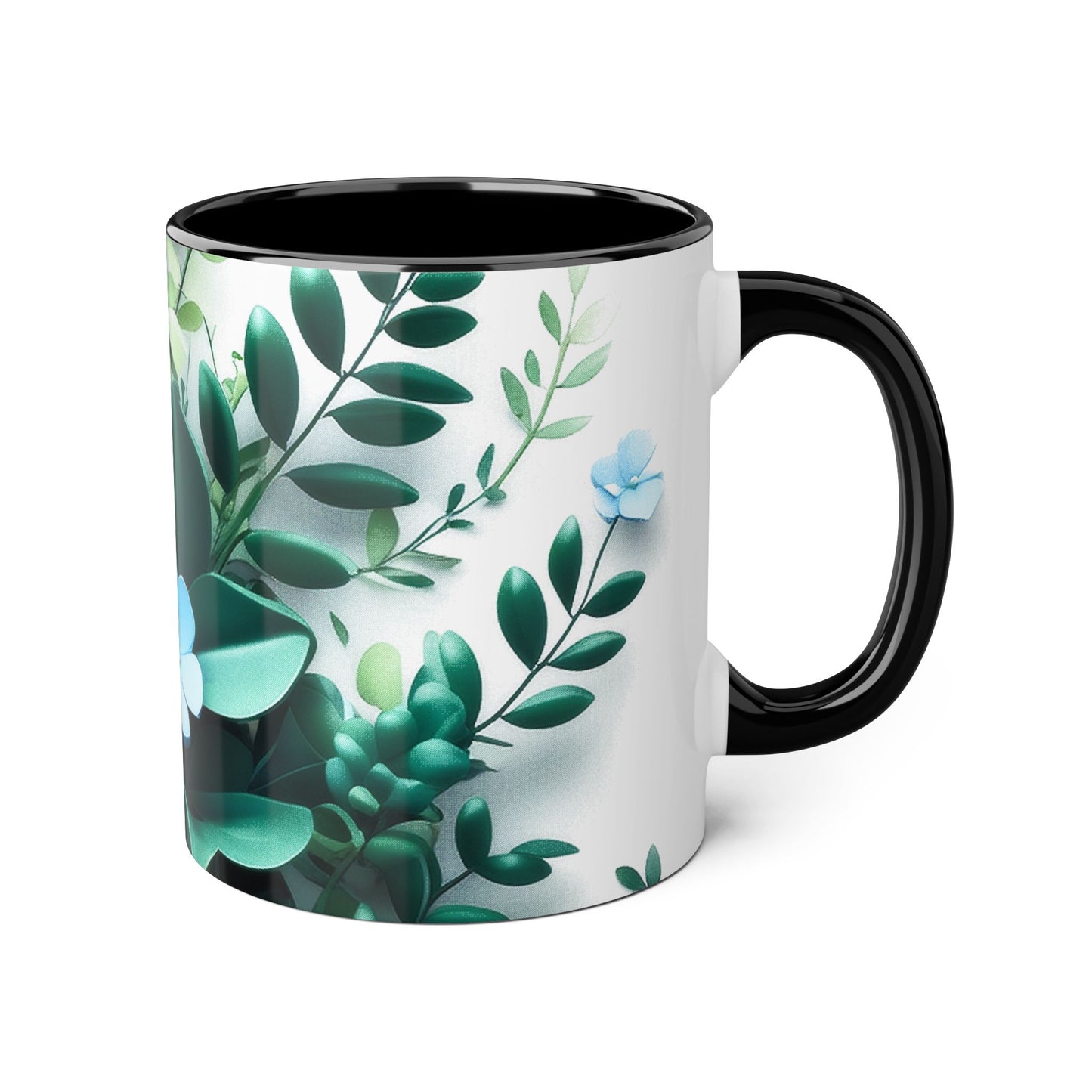 Geometric Floral Coffee Mug