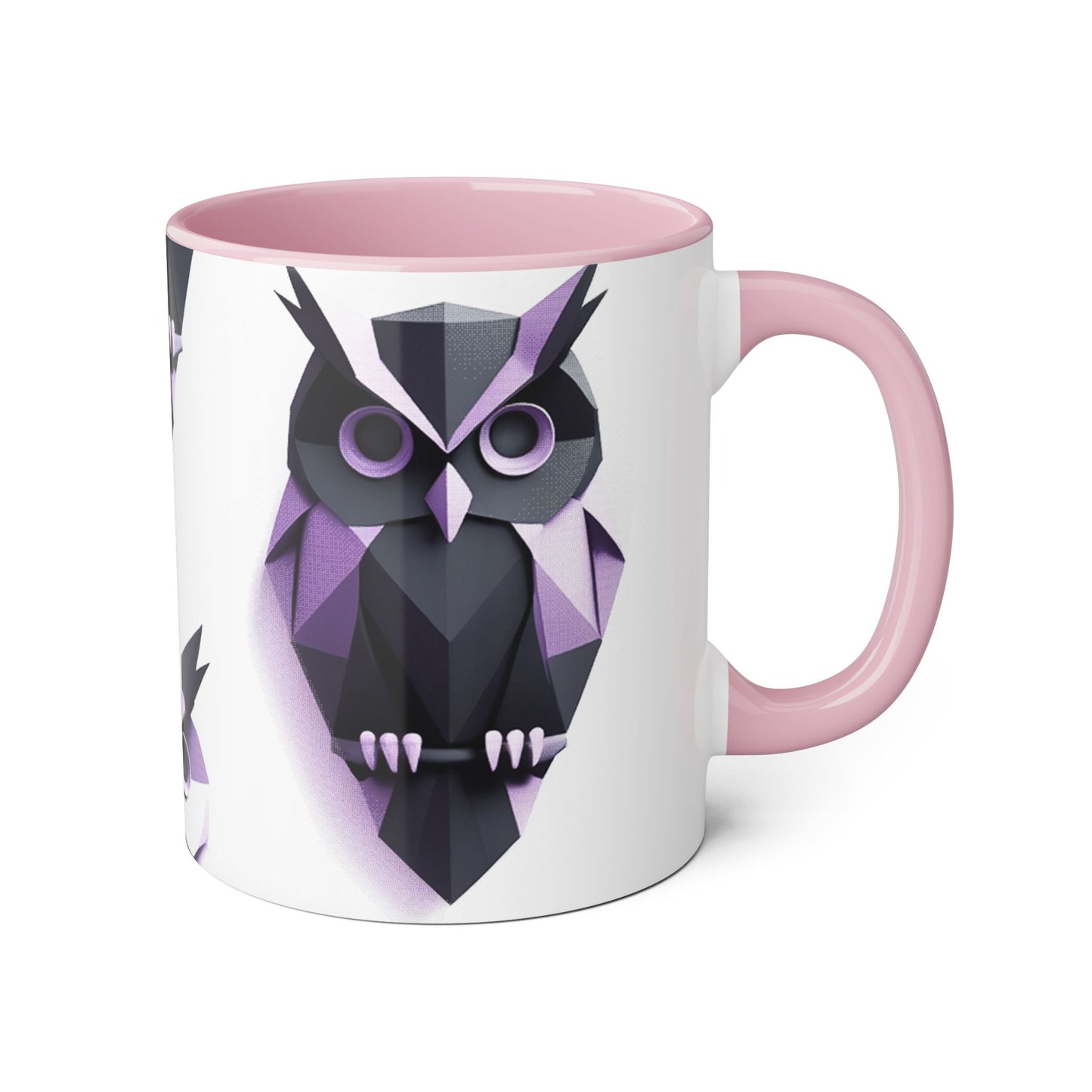 Geometric Owl Coffee Mug