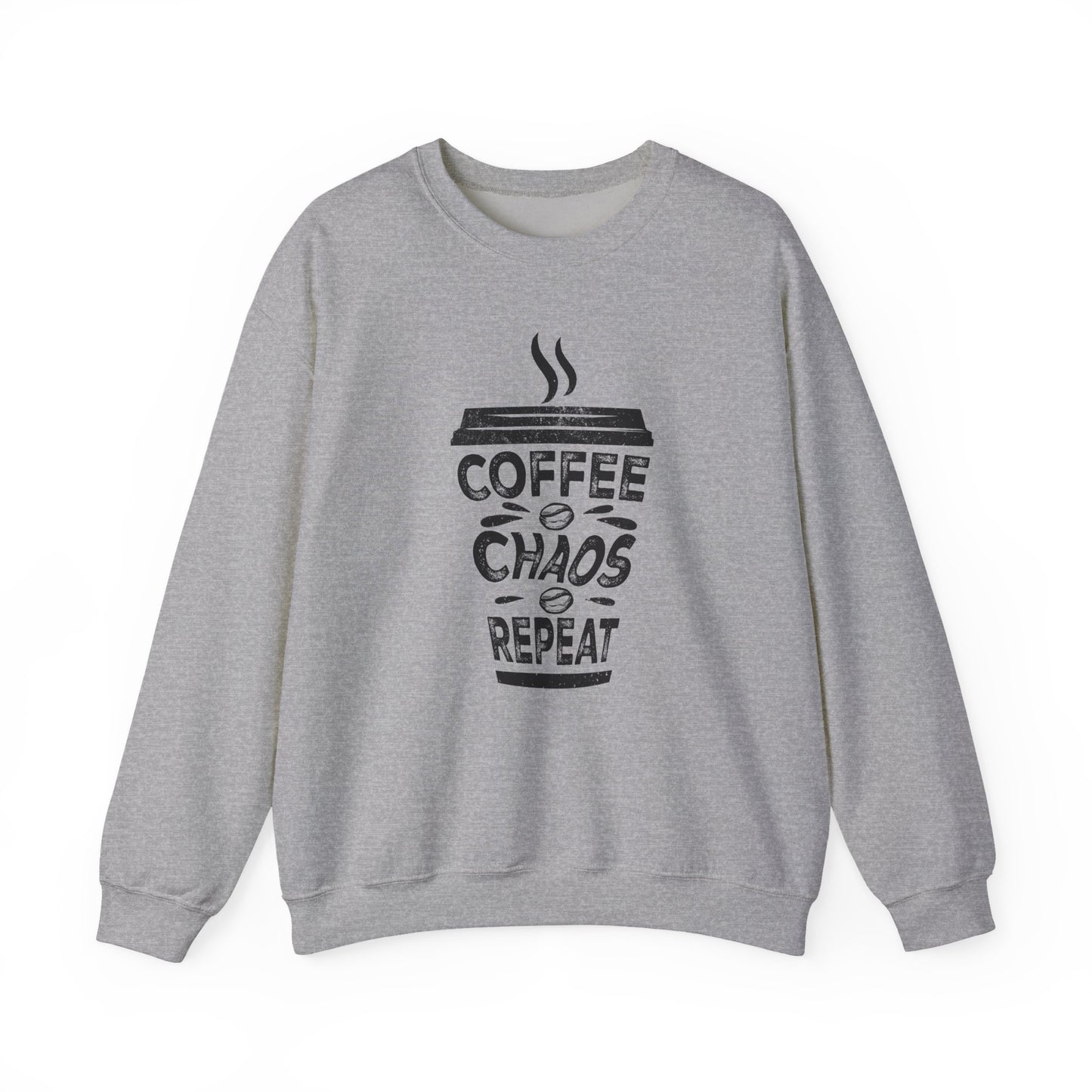 Coffee Chaos Repeat - Unisex Sweatshirt