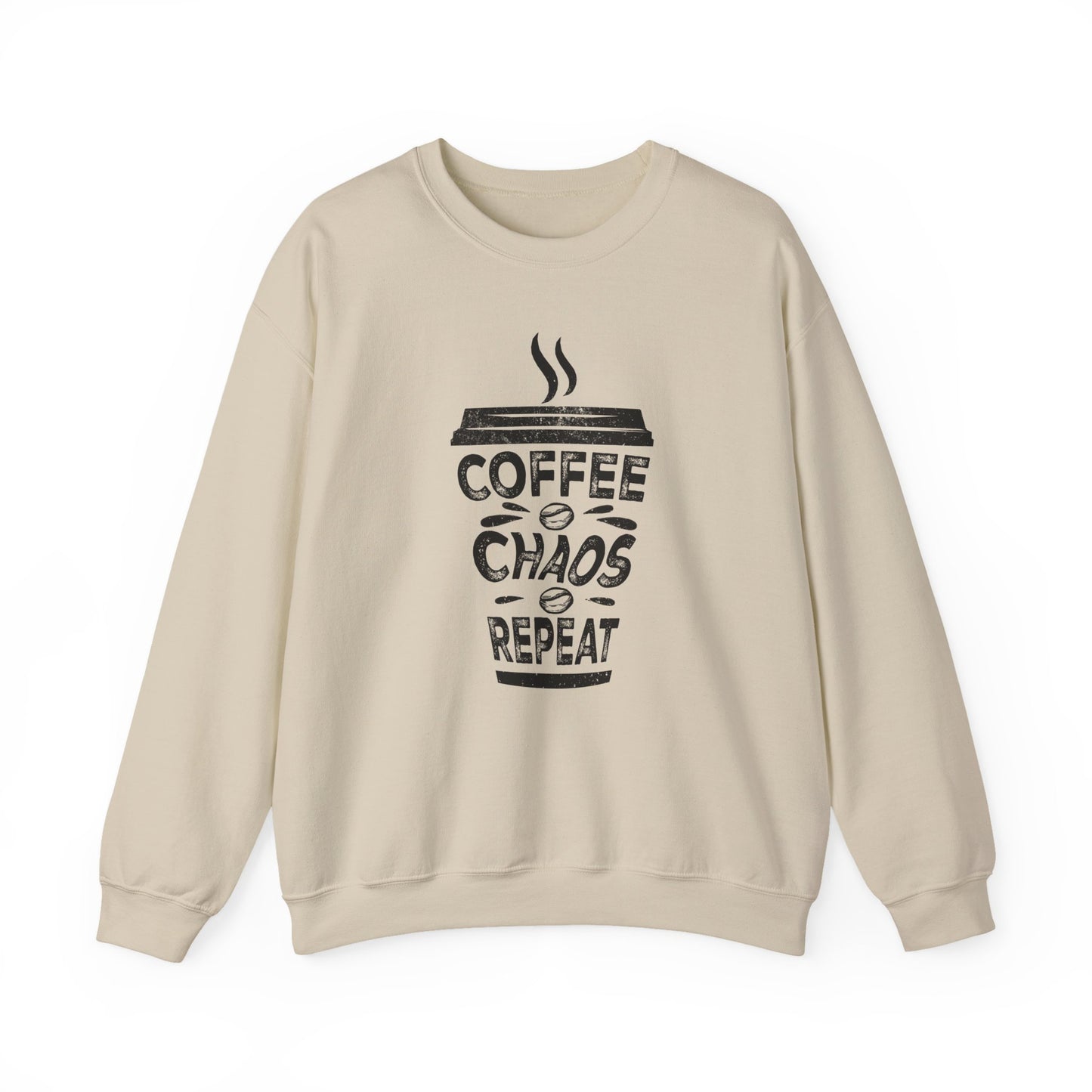 Coffee Chaos Repeat - Unisex Sweatshirt