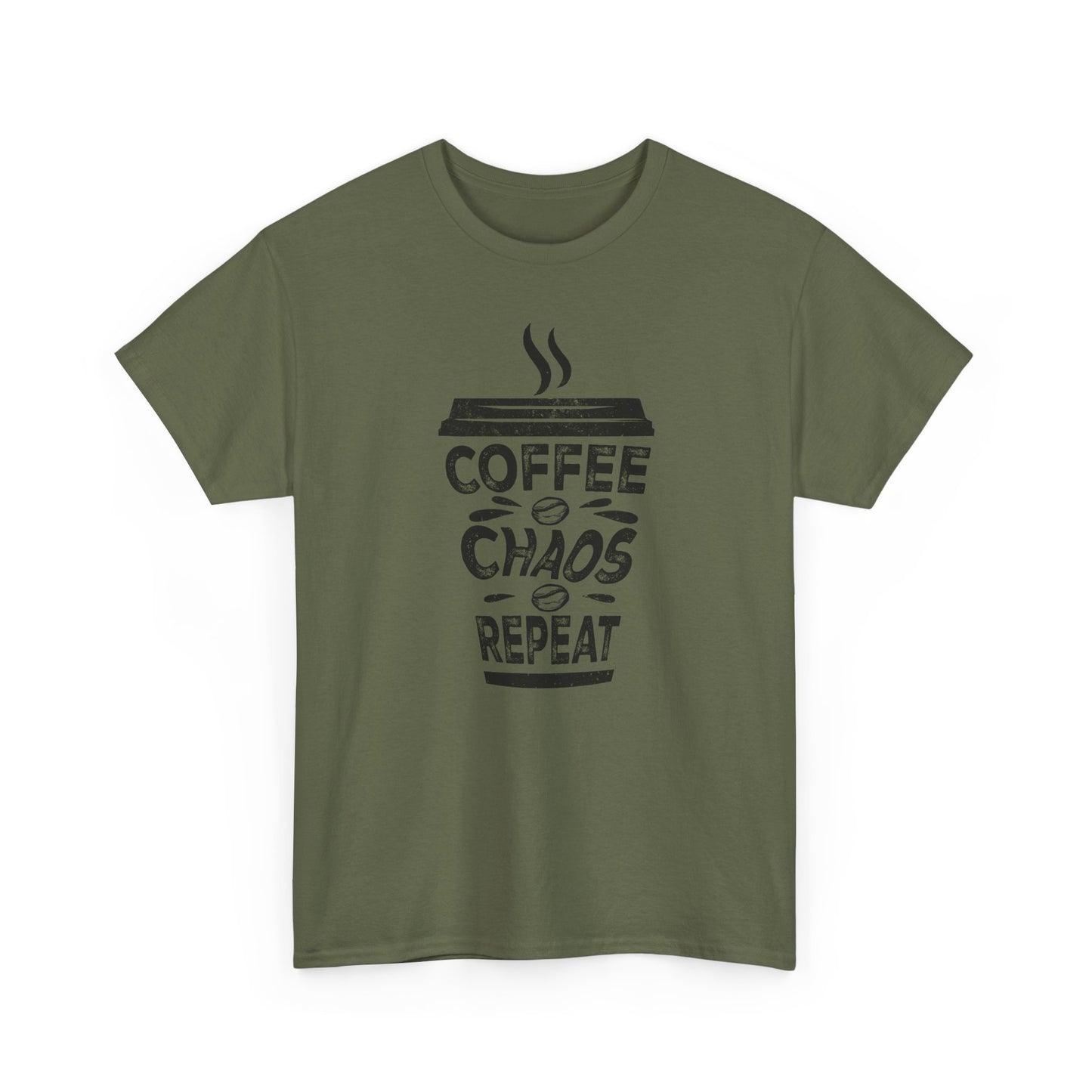 Coffee Chaos Repeat - Unisex Tee