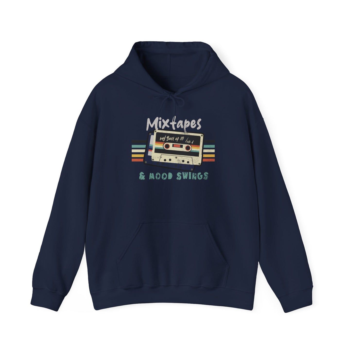 Retro Mixtape and Mood Swings - Unisex Hoodie