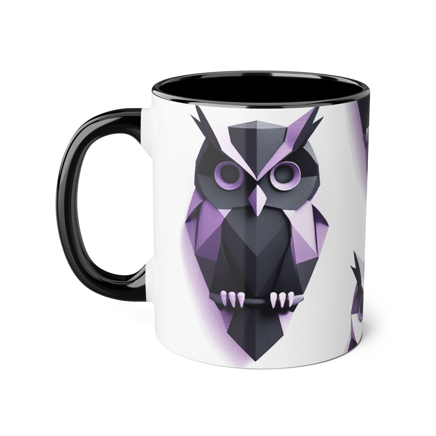Geometric Owl Coffee Mug