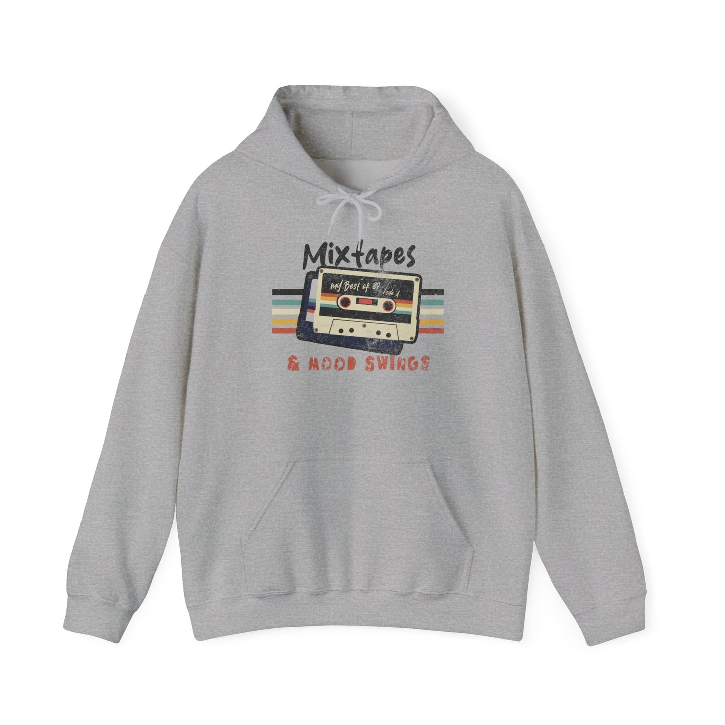 Retro Mixtape and Mood Swings - Unisex Hoodie