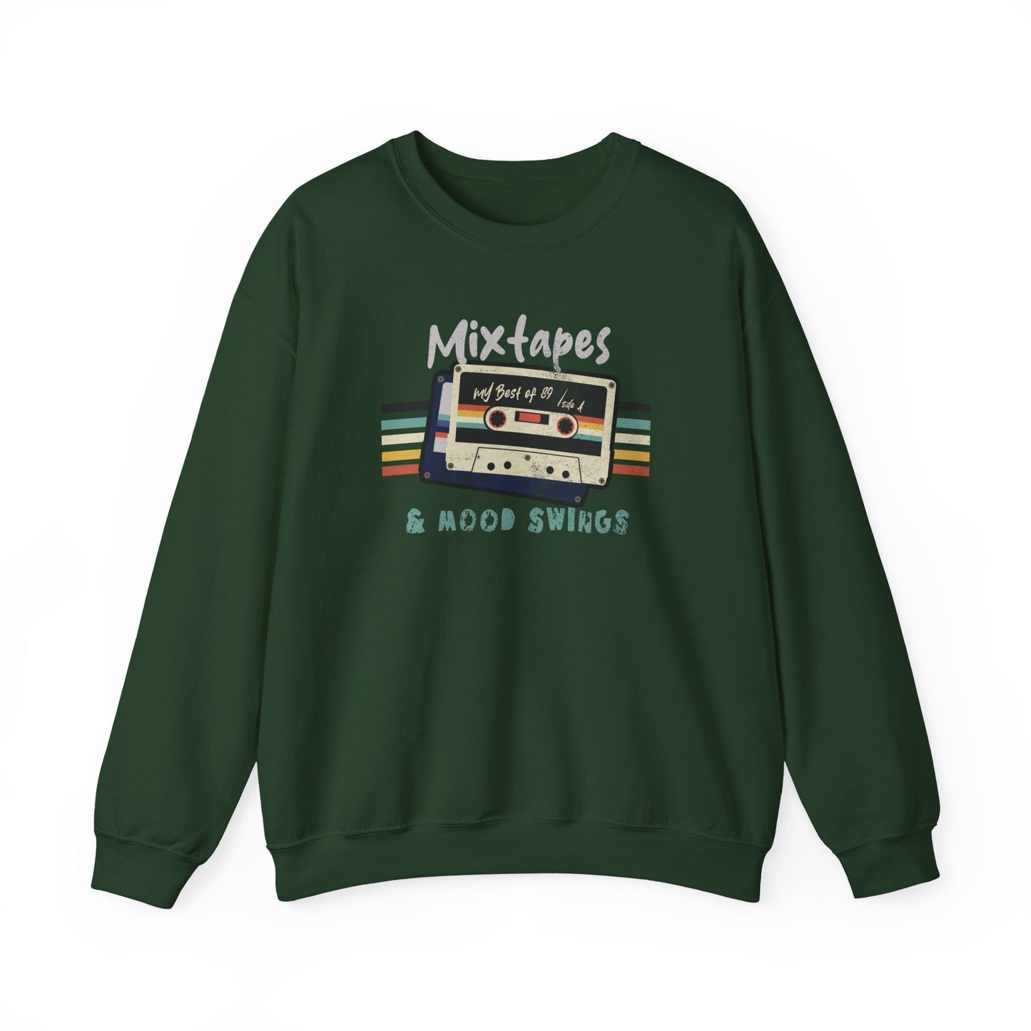 Retro Mixtape and Mood Swings - Unisex Sweatshirt