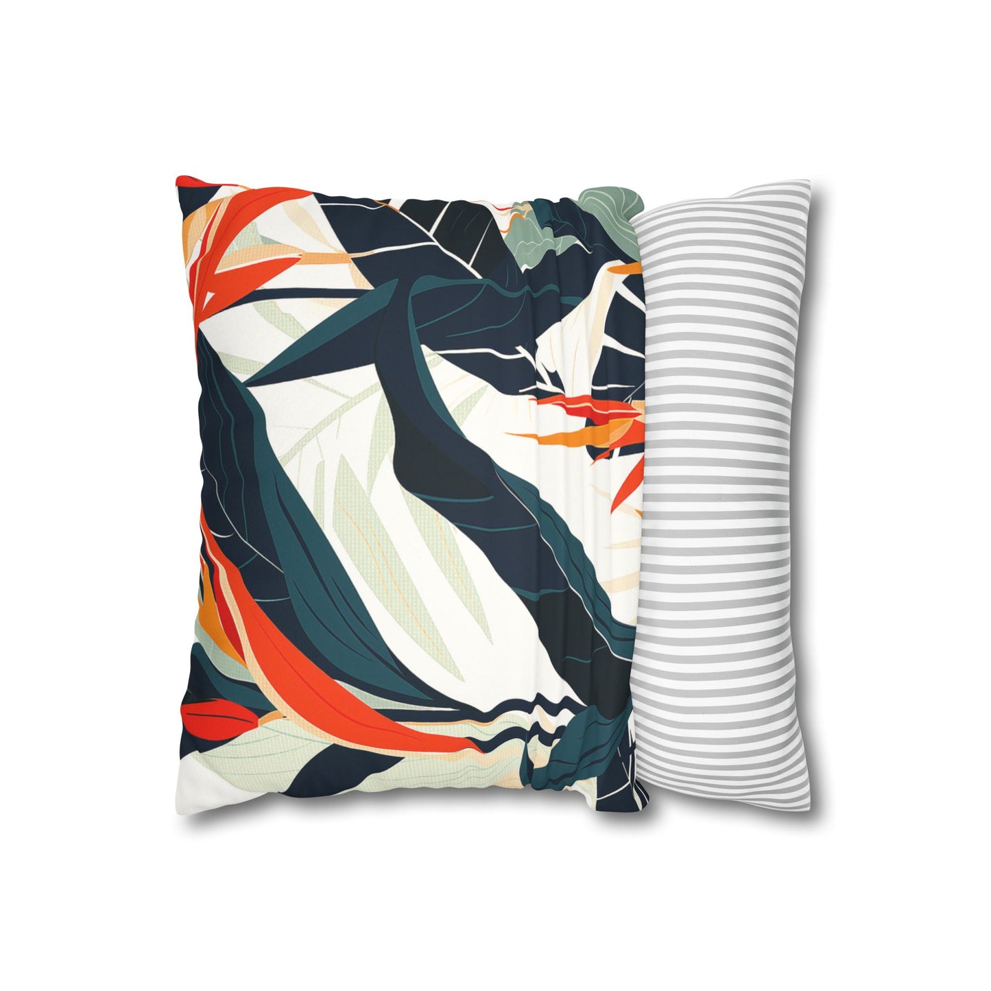 Tropical - Faux Suede Pillowcase