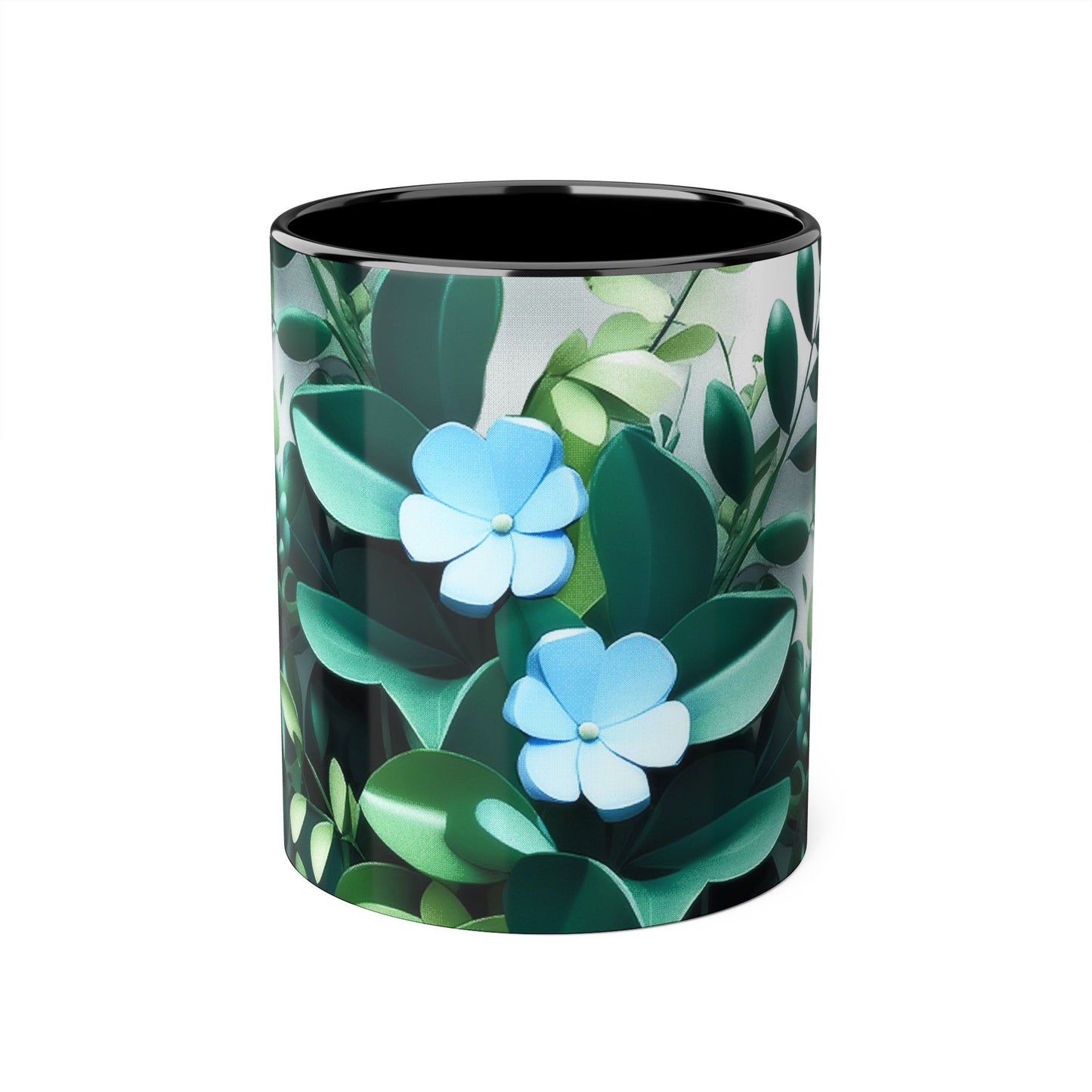 Geometric Floral Coffee Mug