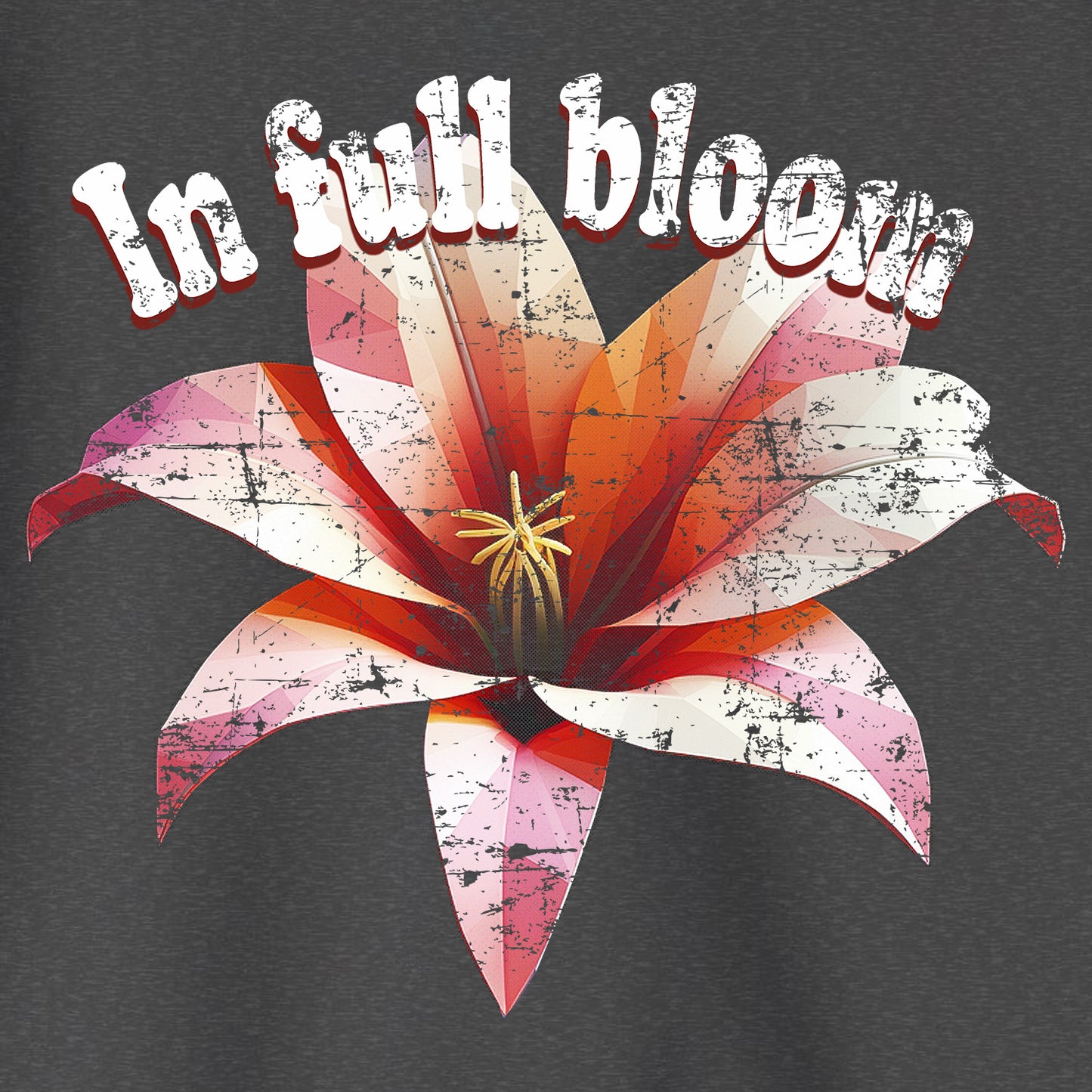 In Full Bloom – Unisex Kids T-Shirt – Growth & Positivity Tee | BimBangDesign