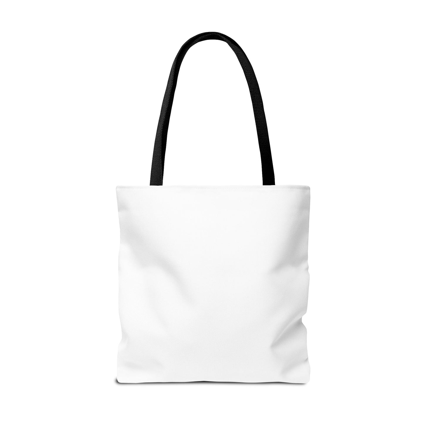 Eco-conscious Reusable and Durable Graphic minimalist Bears Pattern Low-Poly Design Lightweight Tote Bag, Back View, BimBangDesign