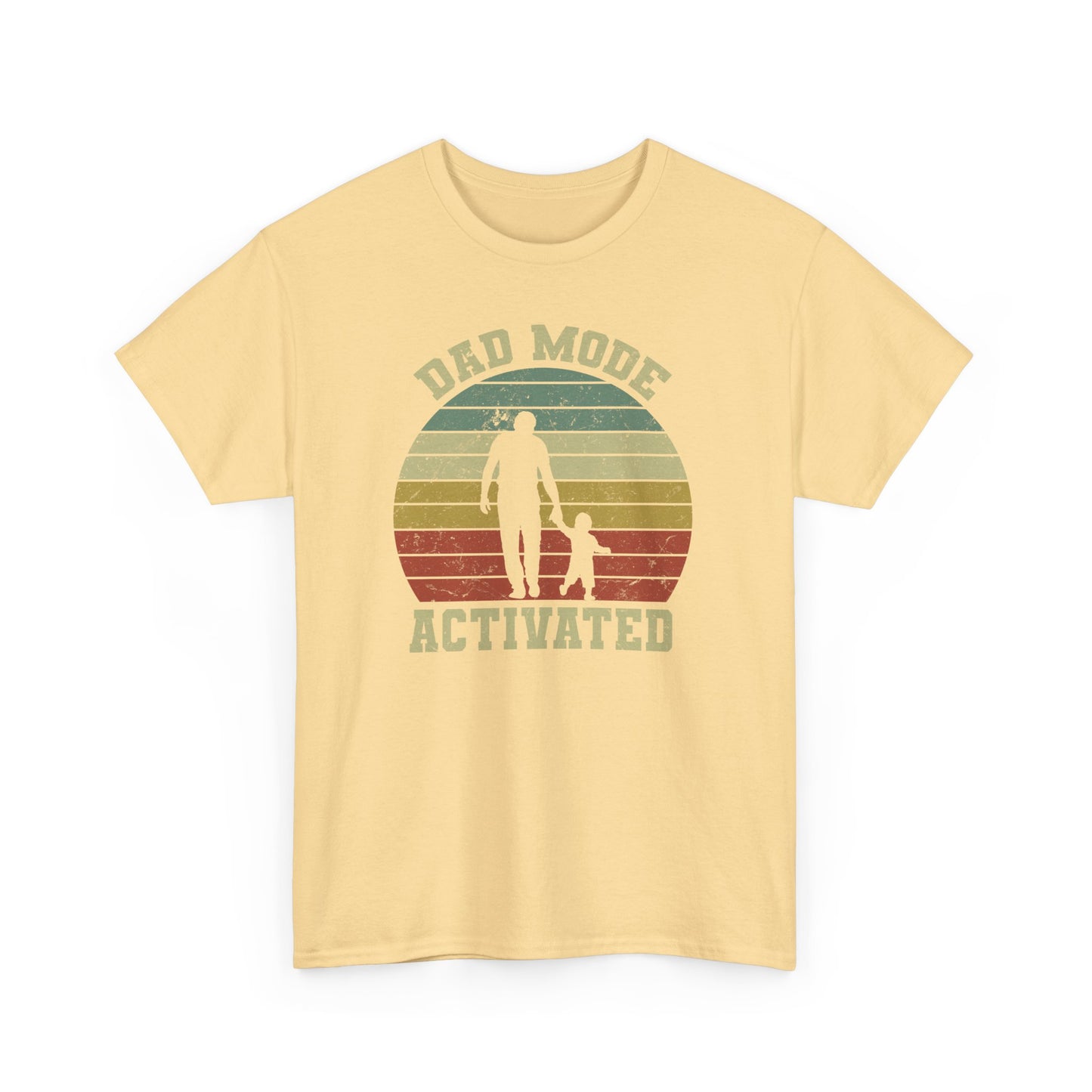 Yellow Haze Dad Mode Activated T-shirt For young dads BimBangDesign