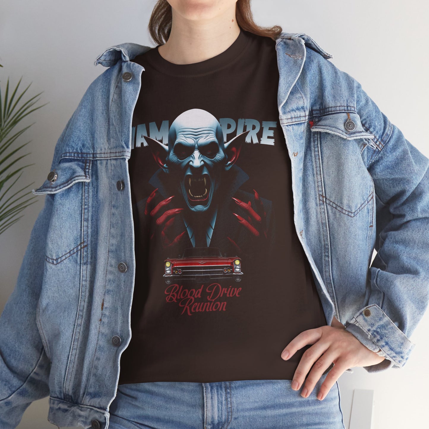 Blood Drive Reunion CloseUp t-shirt For retro horror movie poster fans